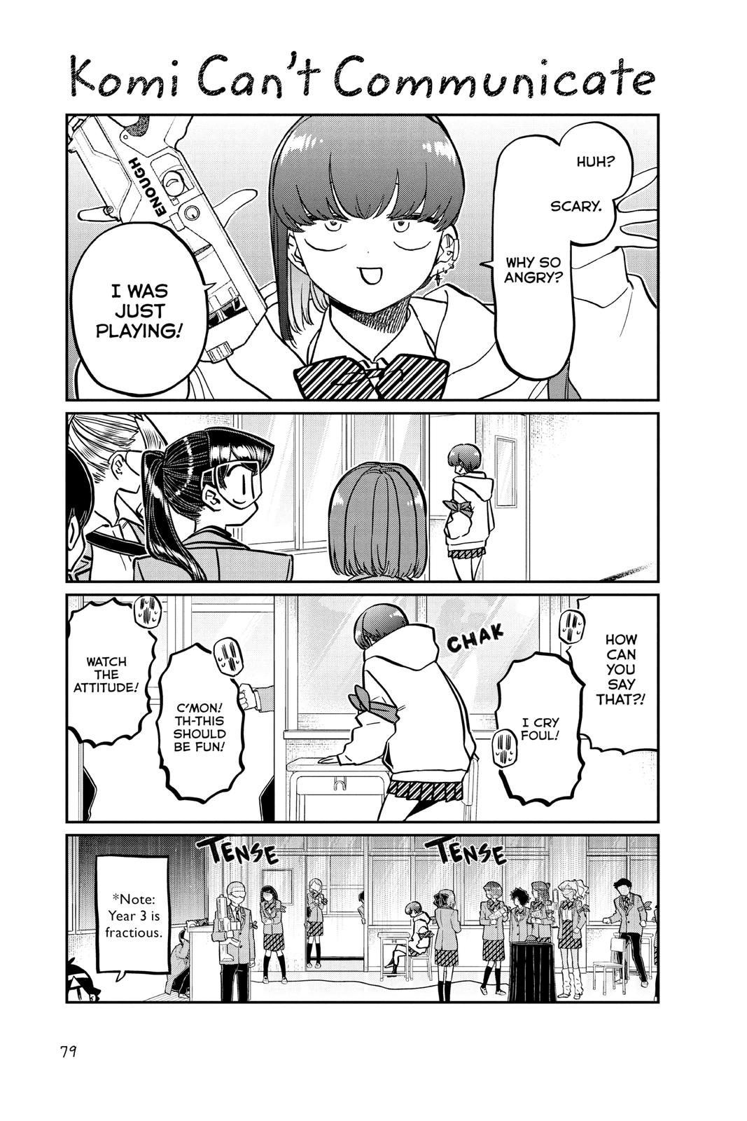 Komi Can’t Communicate Chapter 331 - Page 1