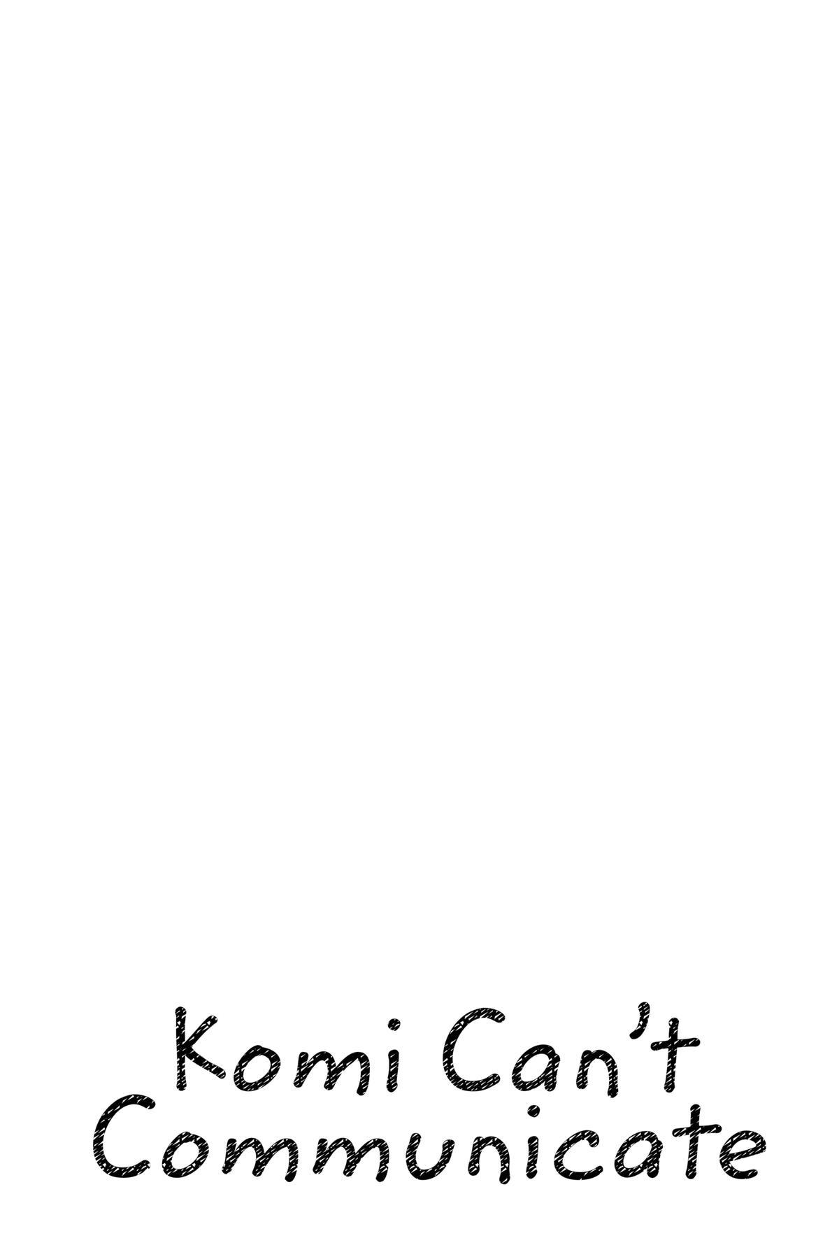 Komi Can’t Communicate Chapter 367 - Page 10