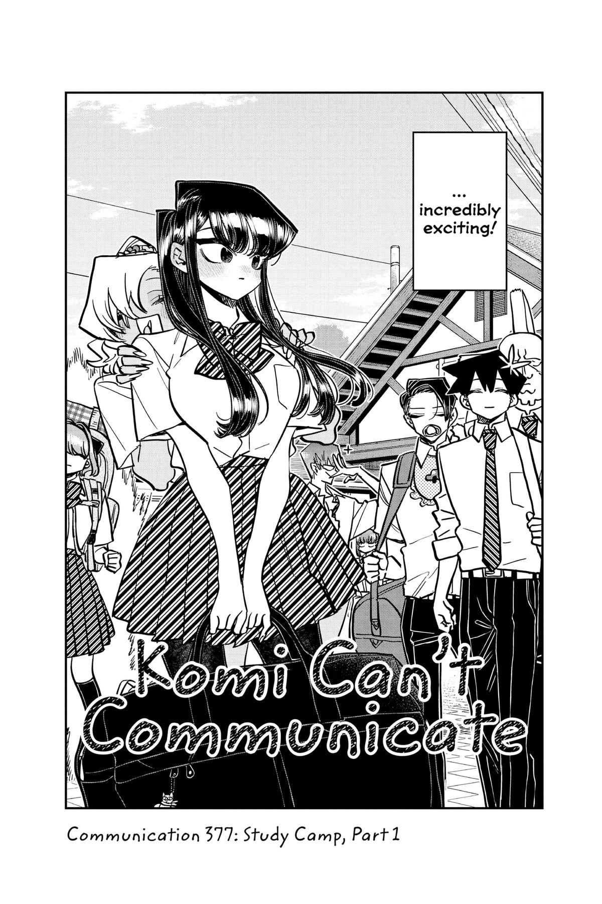 Komi Can’t Communicate Chapter 377 - Page 5