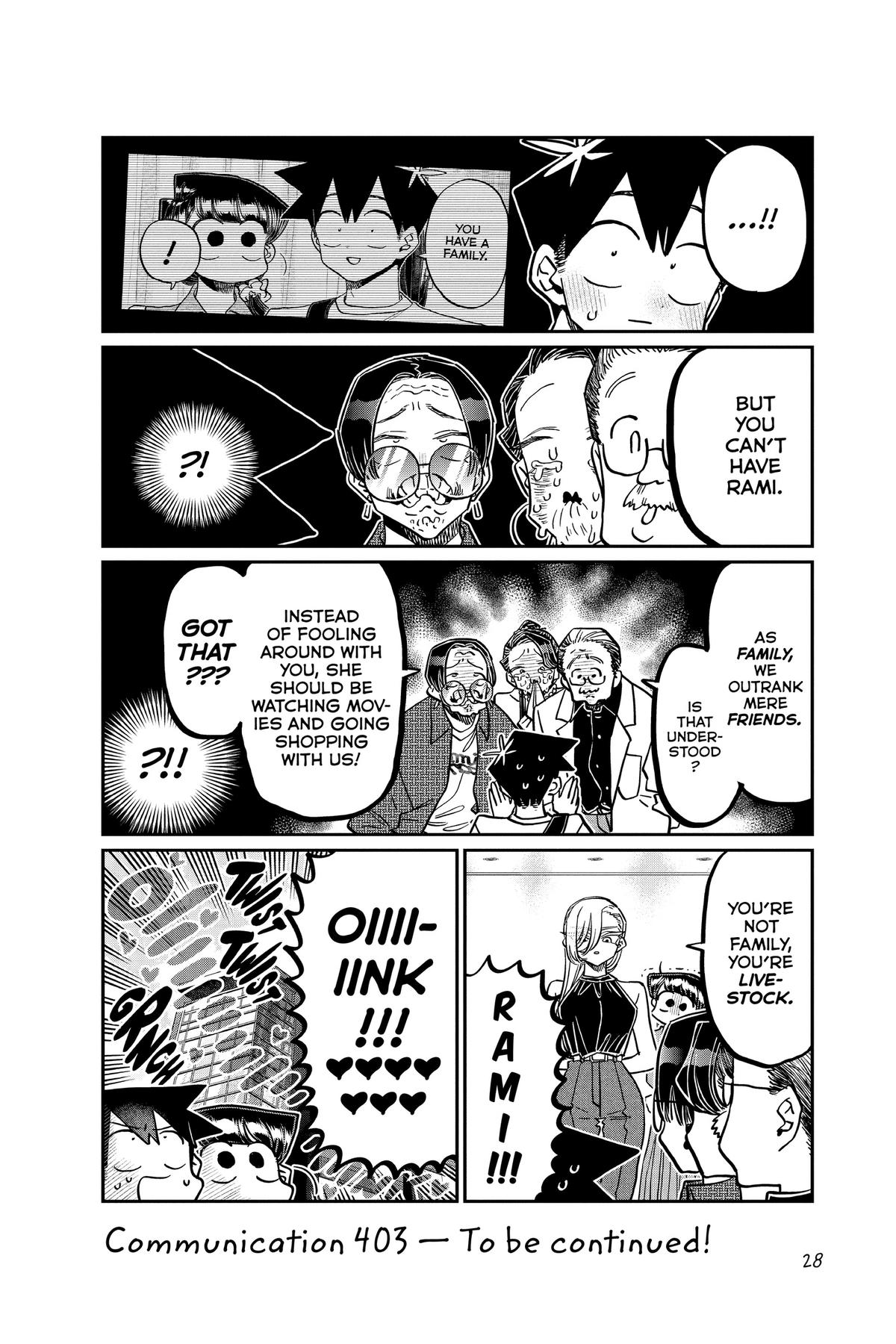 Komi Can’t Communicate Chapter 403 - Page 8
