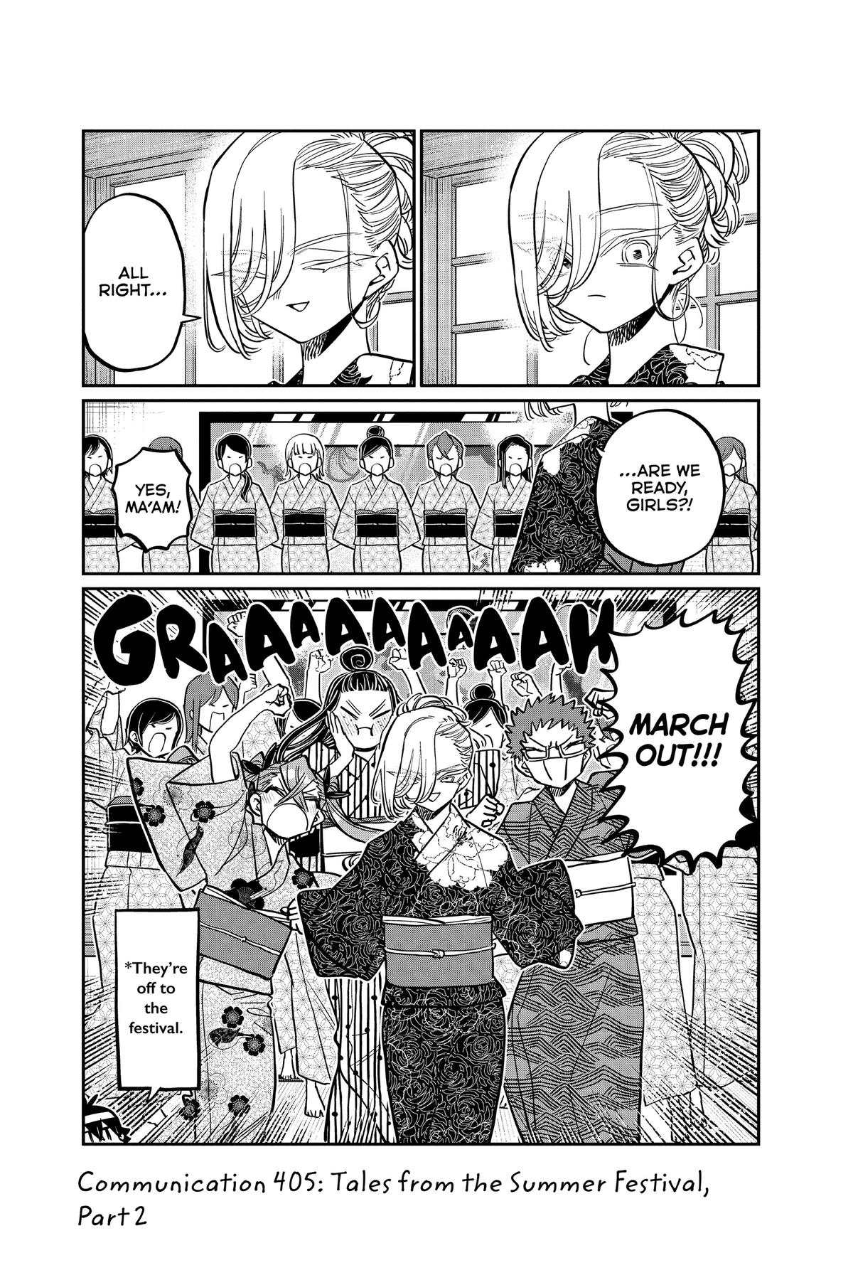 Komi Can’t Communicate Chapter 405 - Page 3