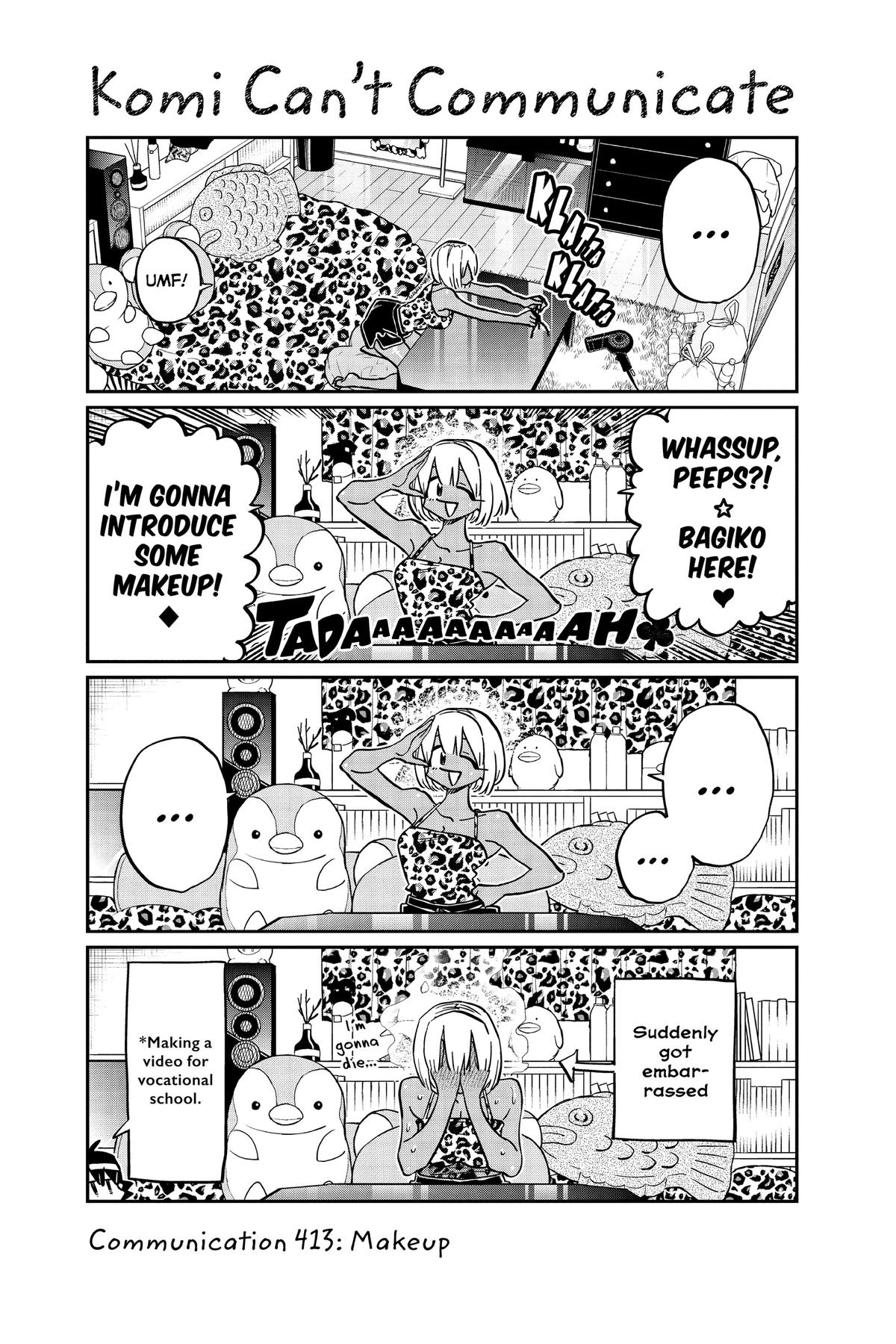 Komi Can’t Communicate Chapter 413 - Page 1