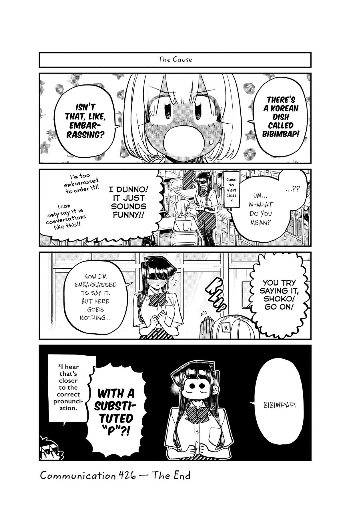 Komi Can’t Communicate Chapter 426 - Page 8