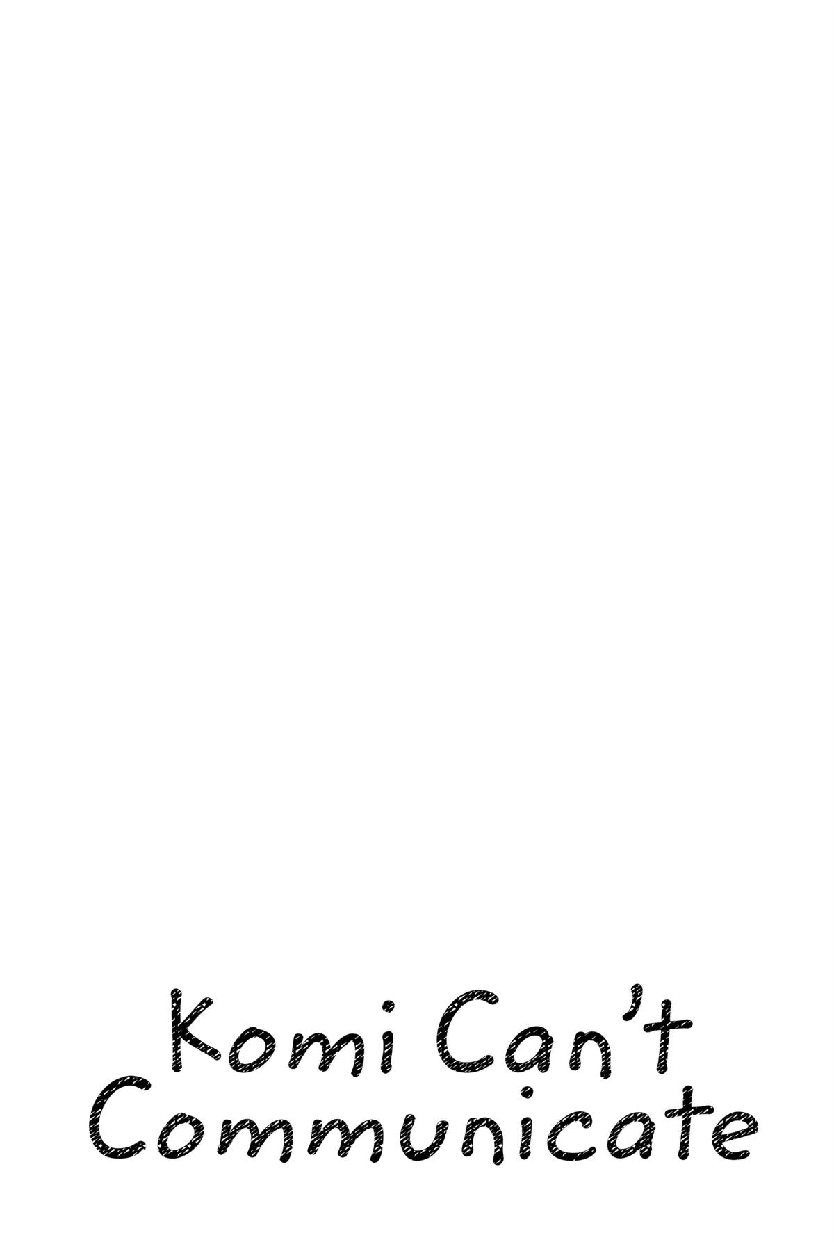 Komi Can’t Communicate Chapter 427 - Page 20