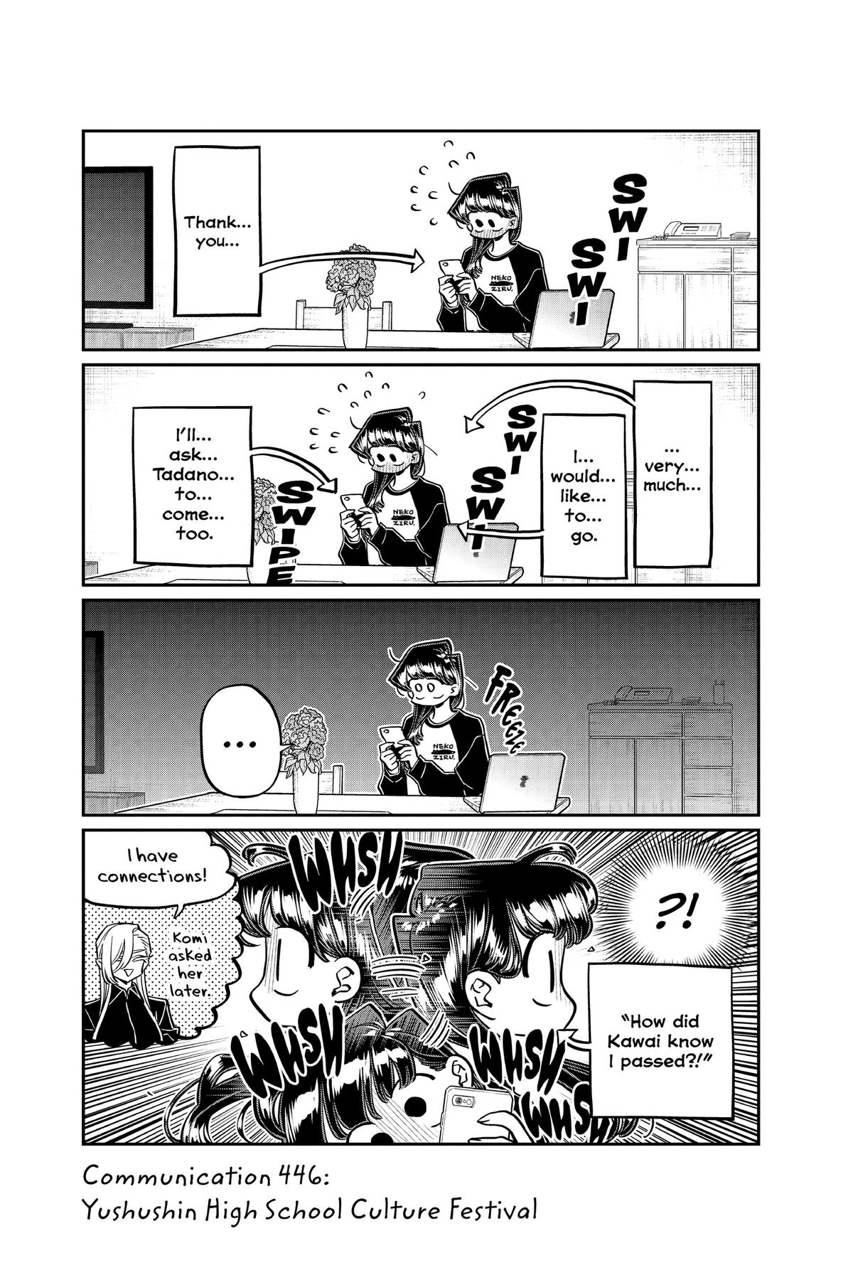 Komi Can’t Communicate Chapter 446 - Page 3