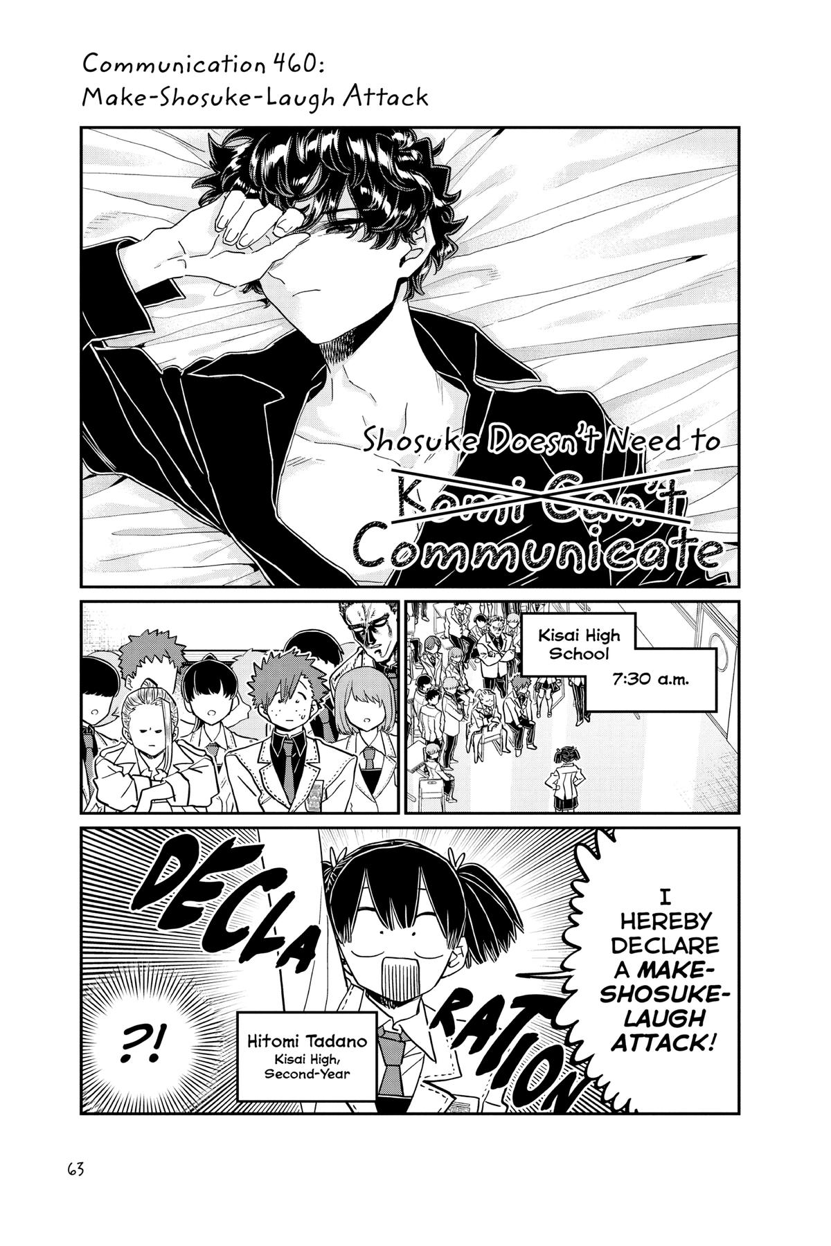 Komi Can’t Communicate Chapter 460 - Page 3