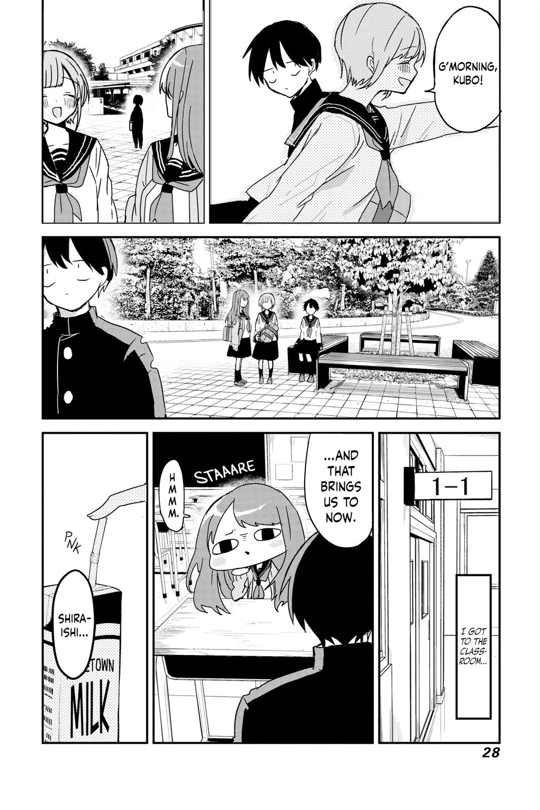Kubo Won't Let Me Be Invisible Chapter 2 - Page 6