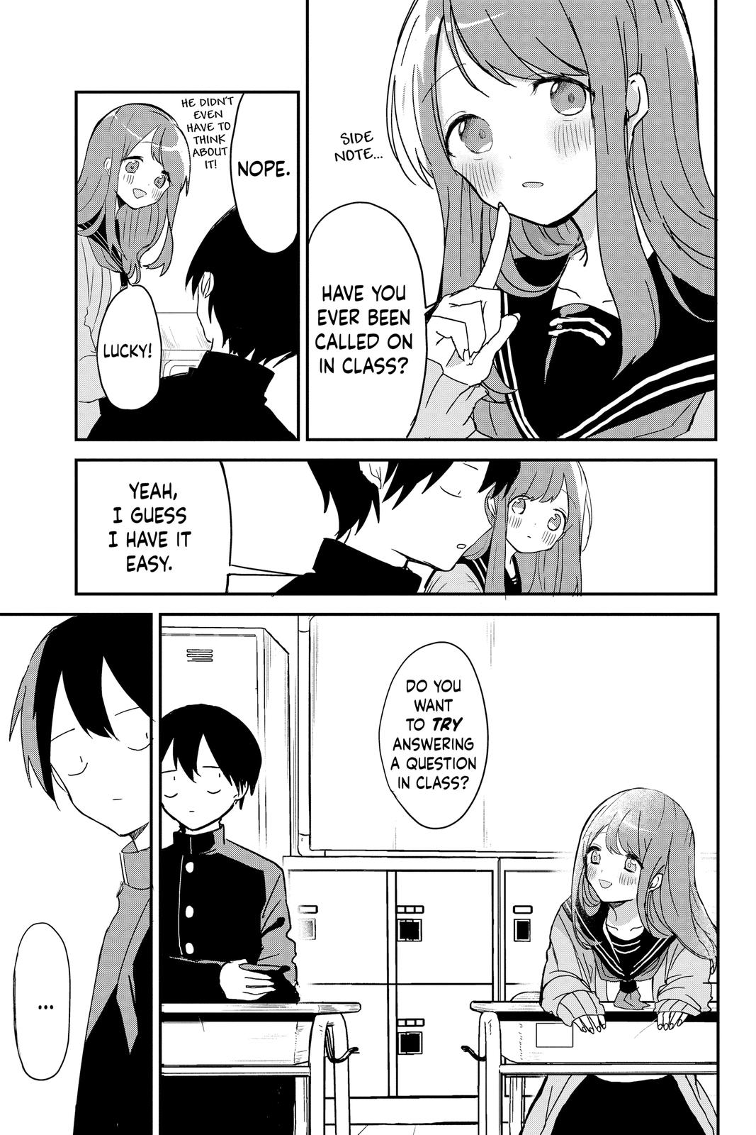 Kubo Won't Let Me Be Invisible Chapter 3 - Page 3