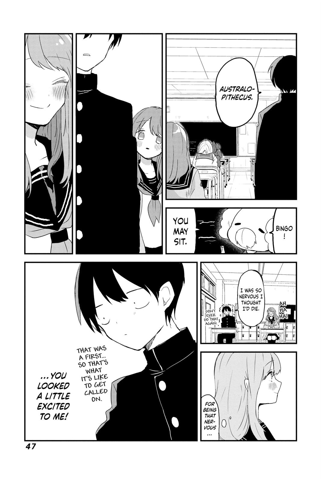 Kubo Won't Let Me Be Invisible Chapter 3 - Page 9
