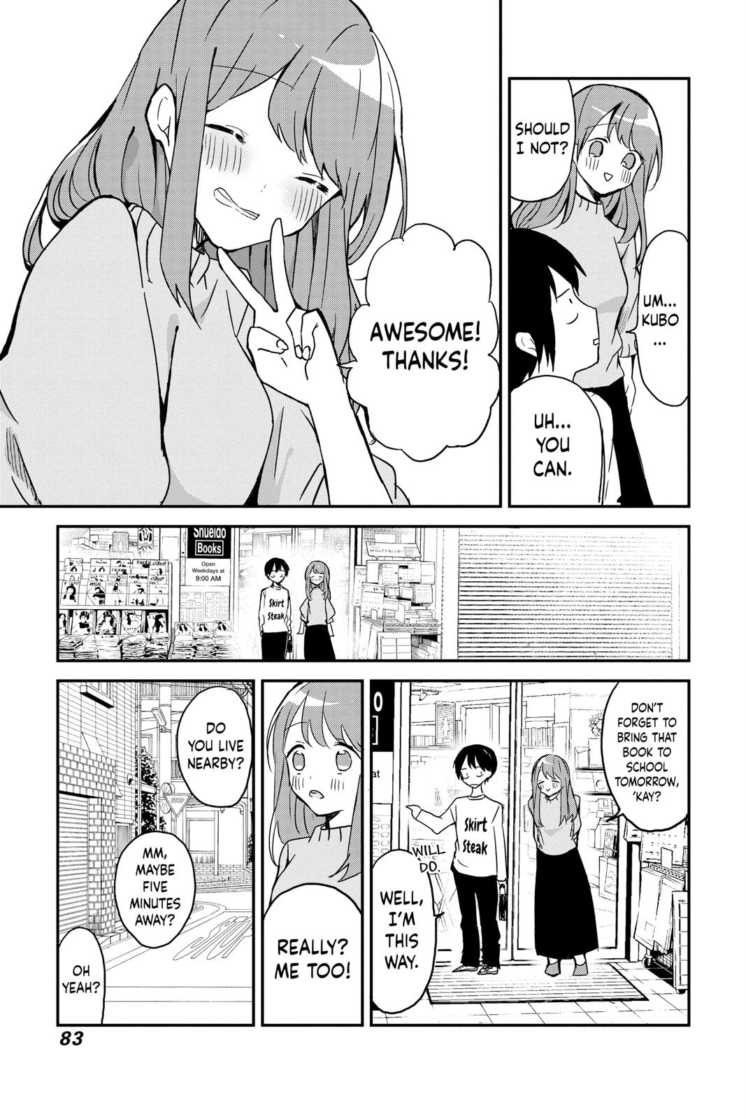 Kubo Won't Let Me Be Invisible Chapter 6 - Page 9