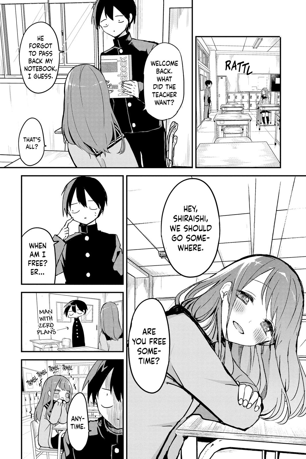 Kubo Won't Let Me Be Invisible Chapter 10.5 - Page 14