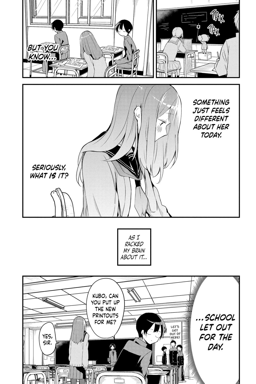 Kubo Won't Let Me Be Invisible Chapter 12 - Page 4