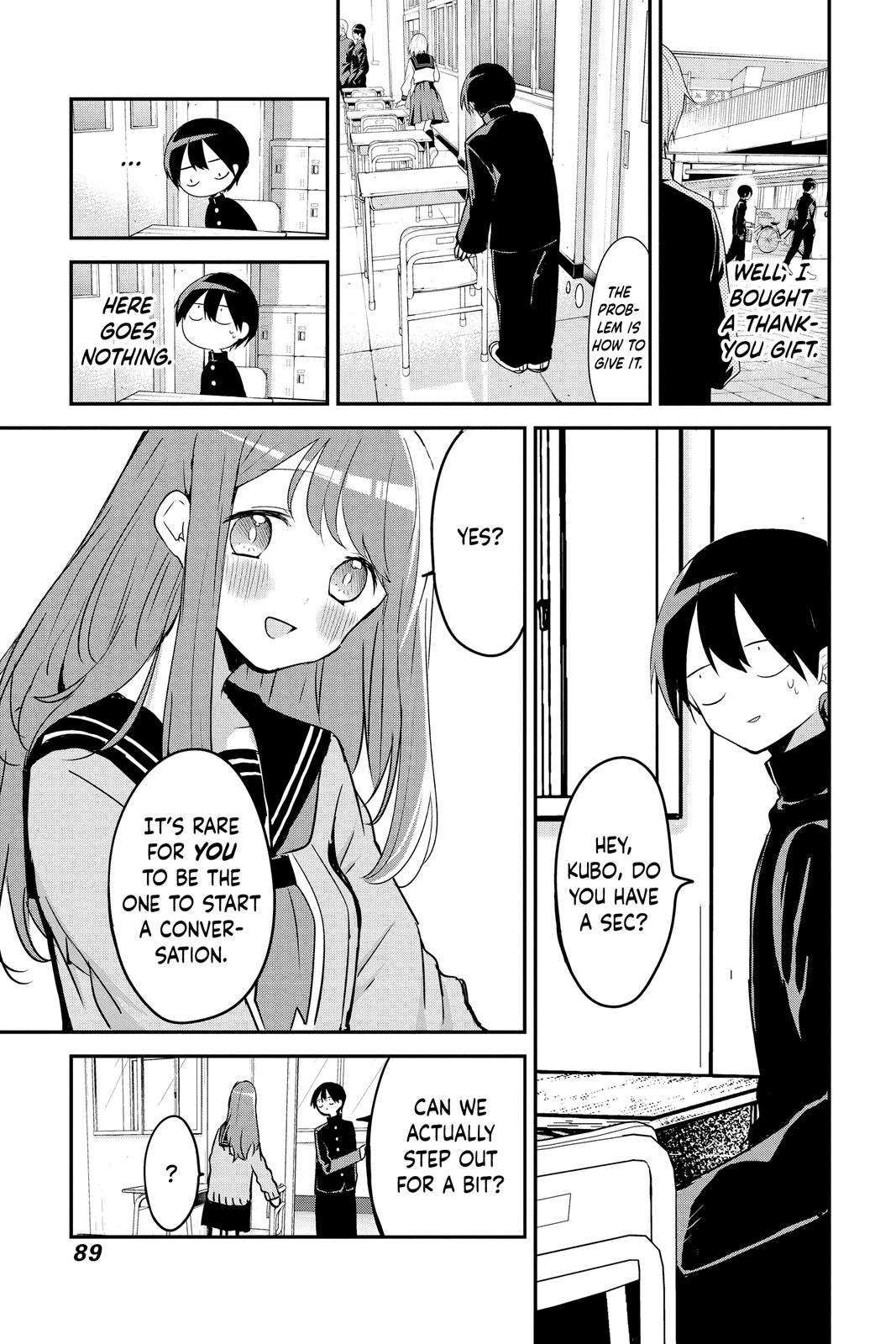 Kubo Won't Let Me Be Invisible Chapter 18 - Page 3