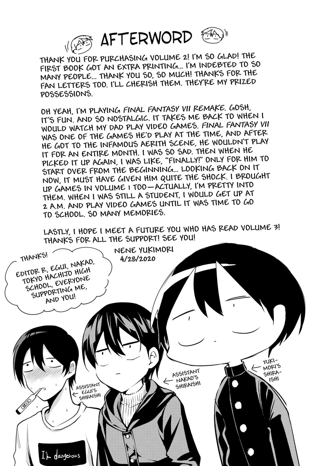 Kubo Won't Let Me Be Invisible Chapter 20.5 - Page 32