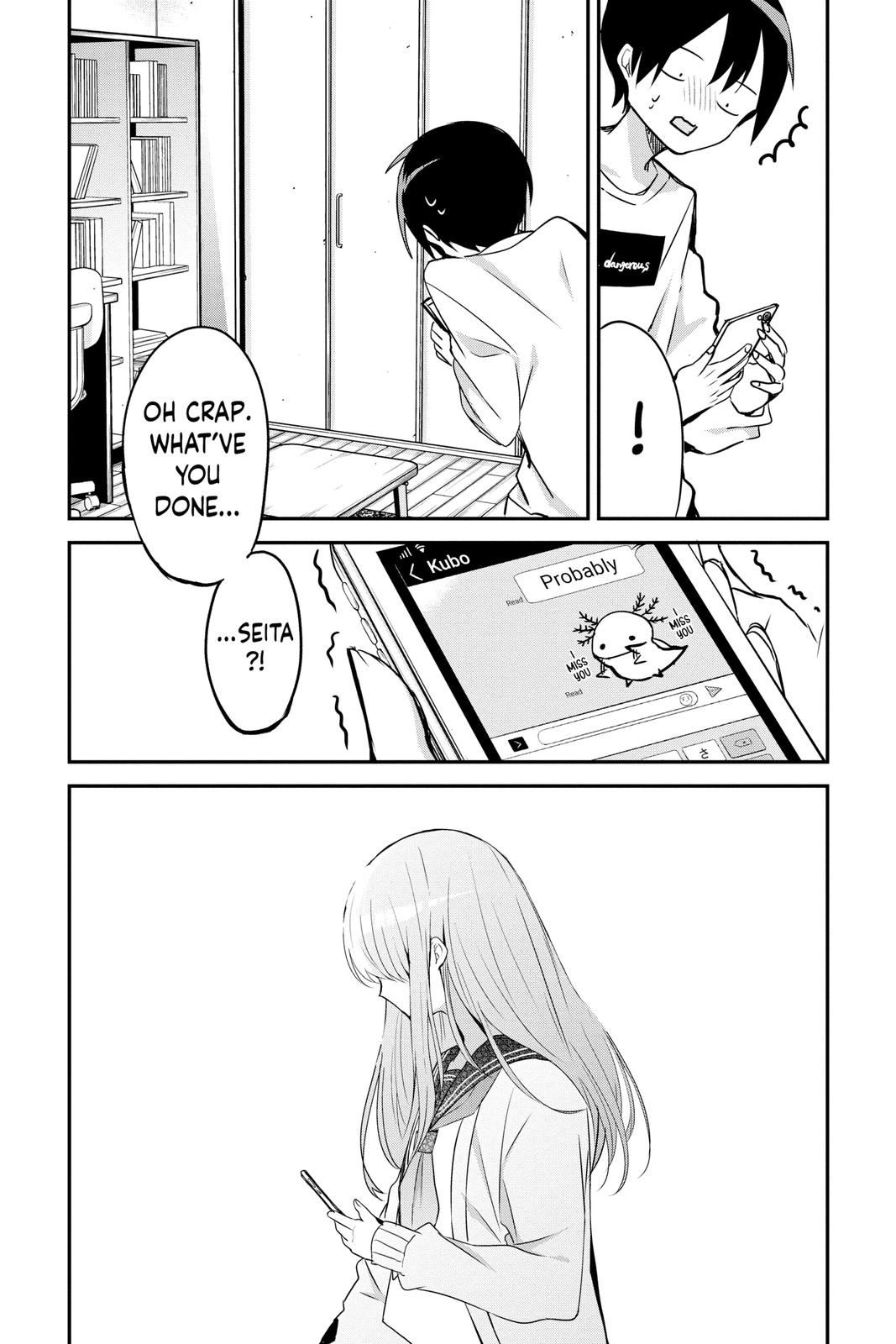 Kubo Won't Let Me Be Invisible Chapter 21 - Page 14