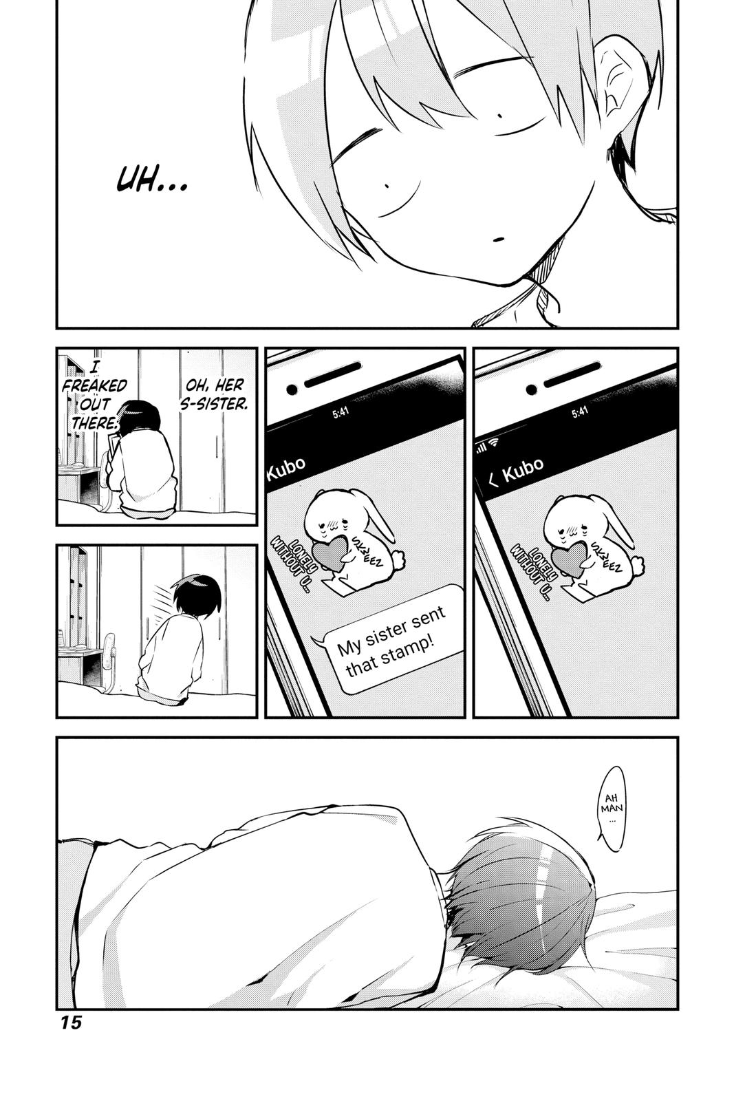 Kubo Won't Let Me Be Invisible Chapter 21 - Page 16