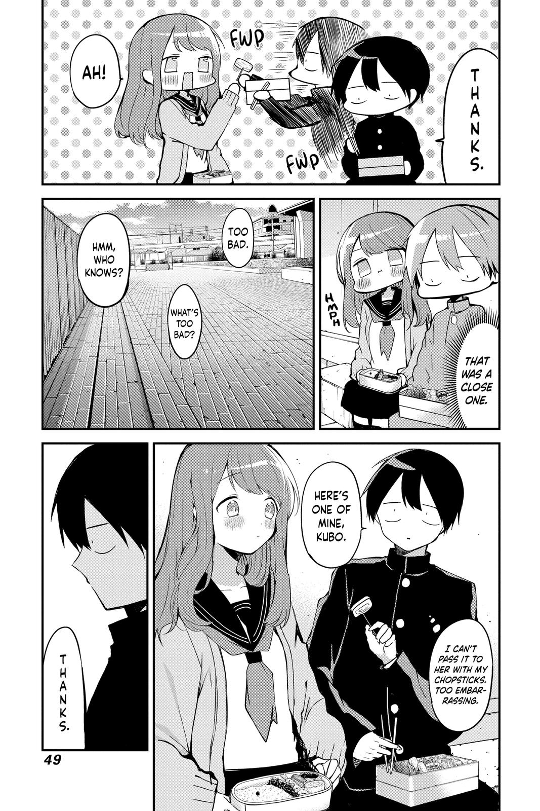 Kubo Won't Let Me Be Invisible Chapter 24 - Page 7