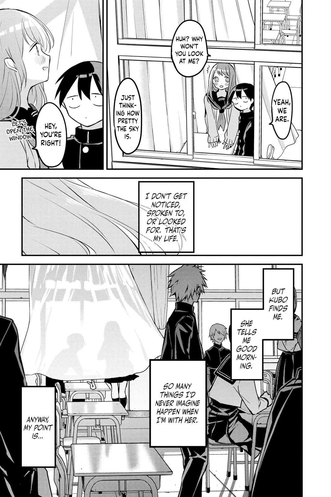 Kubo Won't Let Me Be Invisible Chapter 32 - Page 11