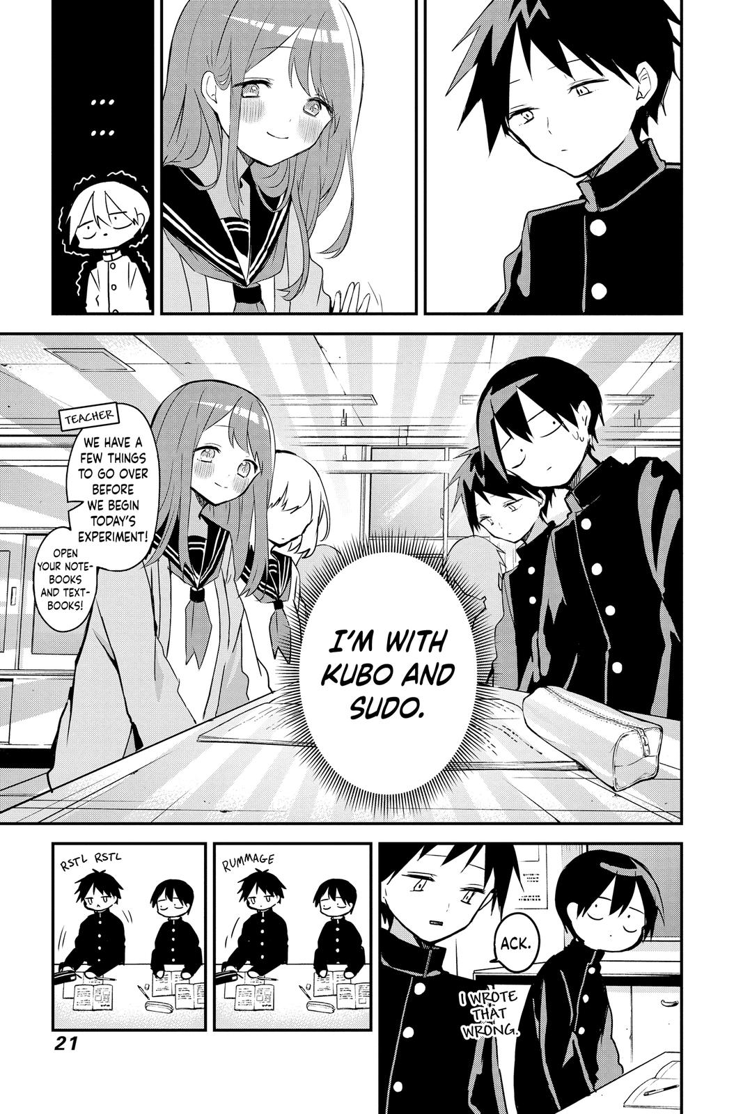 Kubo Won't Let Me Be Invisible Chapter 34 - Page 5