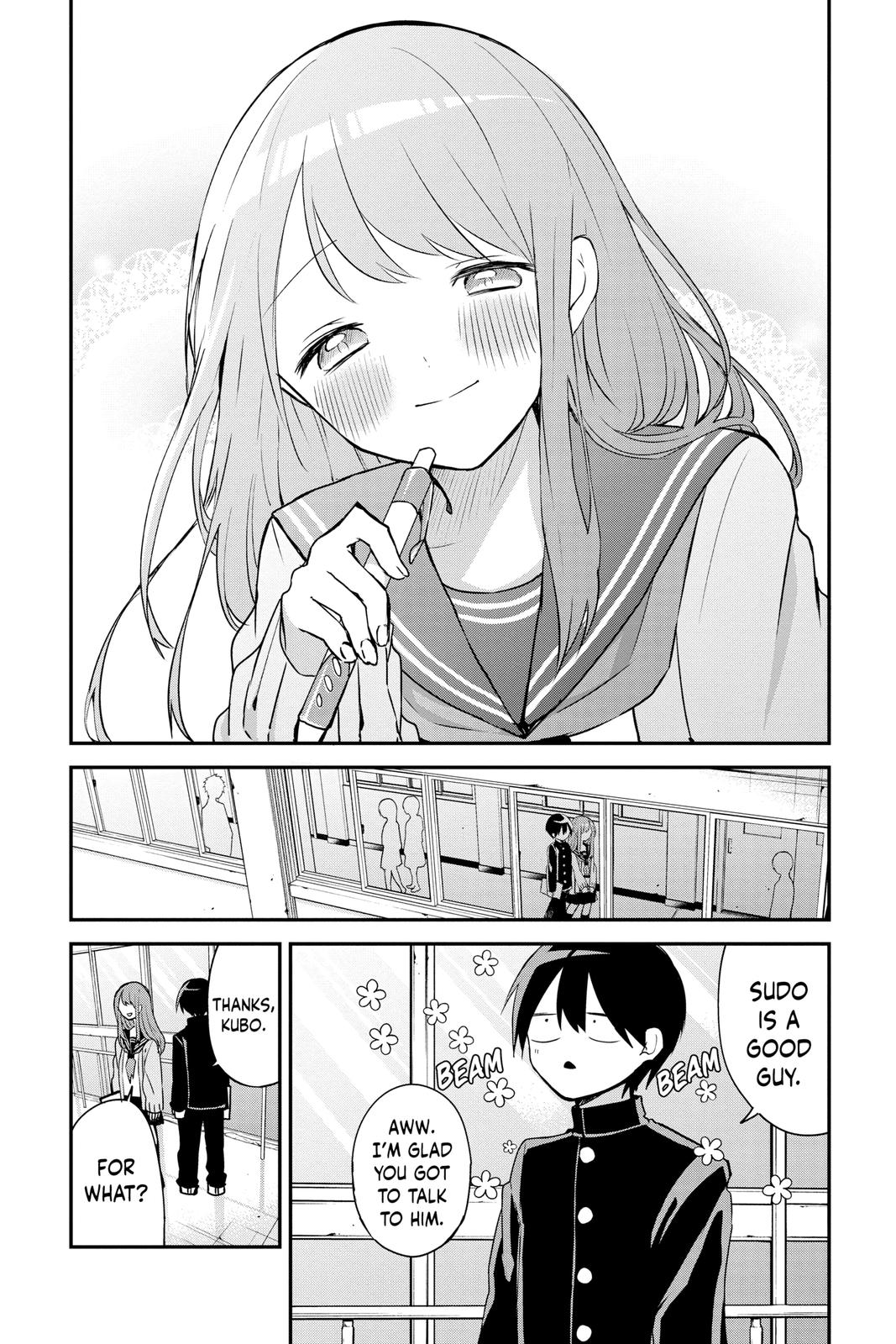 Kubo Won't Let Me Be Invisible Chapter 34 - Page 10