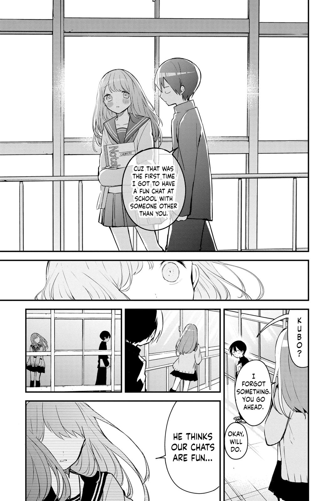 Kubo Won't Let Me Be Invisible Chapter 34 - Page 11