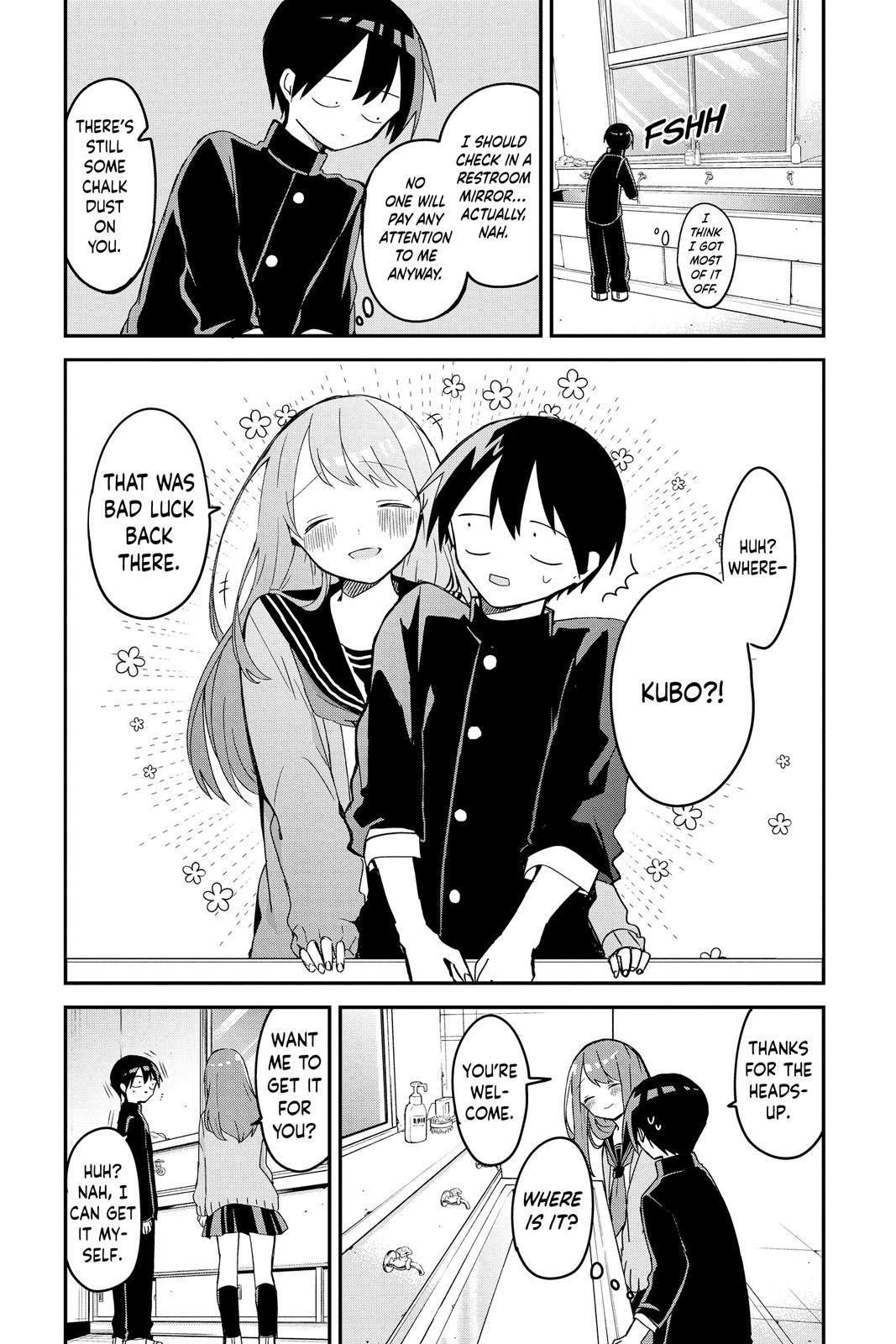 Kubo Won't Let Me Be Invisible Chapter 36 - Page 3