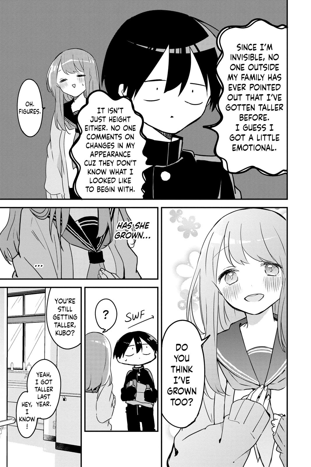 Kubo Won't Let Me Be Invisible Chapter 38 - Page 3