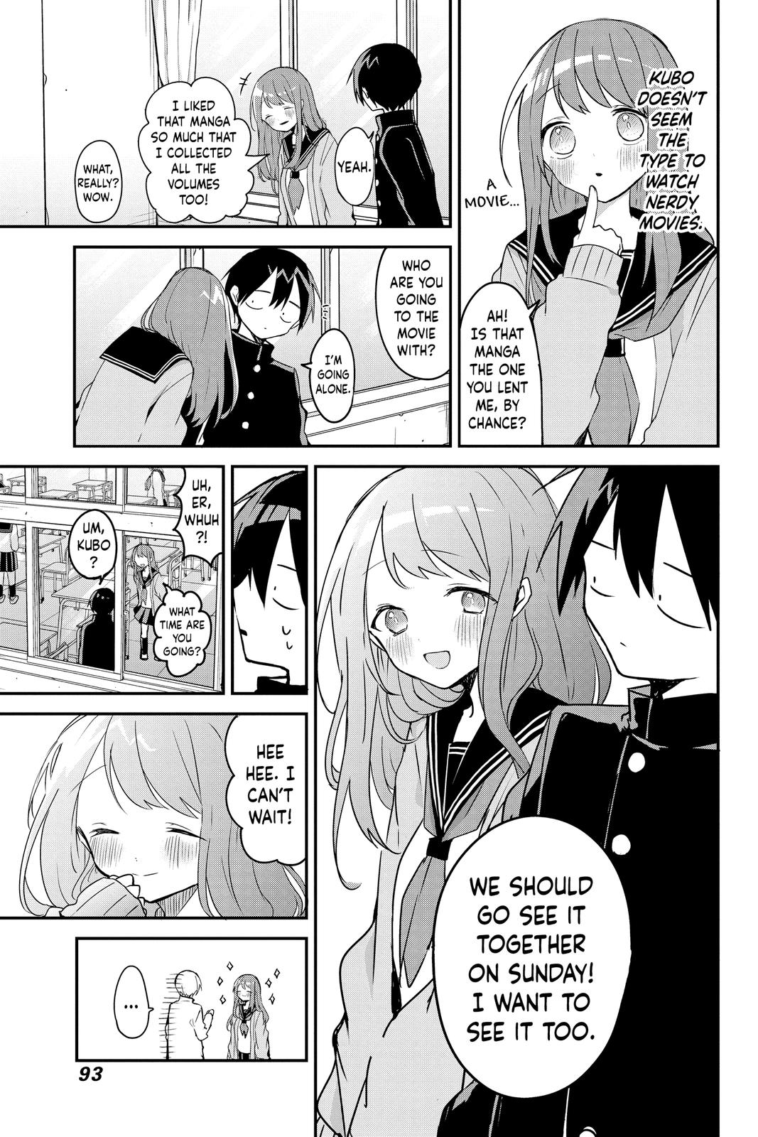 Kubo Won't Let Me Be Invisible Chapter 40 - Page 3