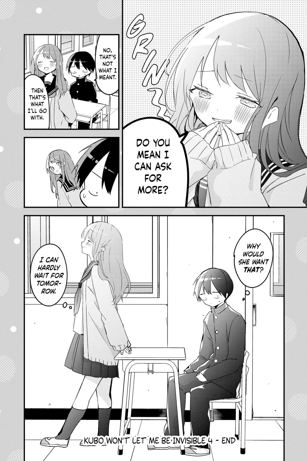Kubo Won't Let Me Be Invisible Chapter 44.5 - Page 6