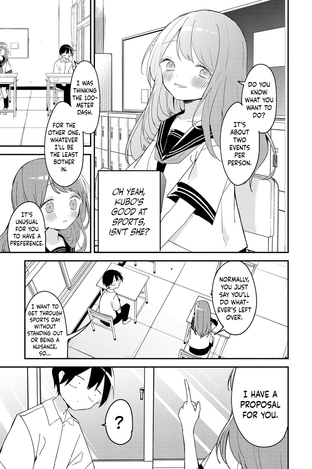 Kubo Won't Let Me Be Invisible Chapter 54 - Page 3