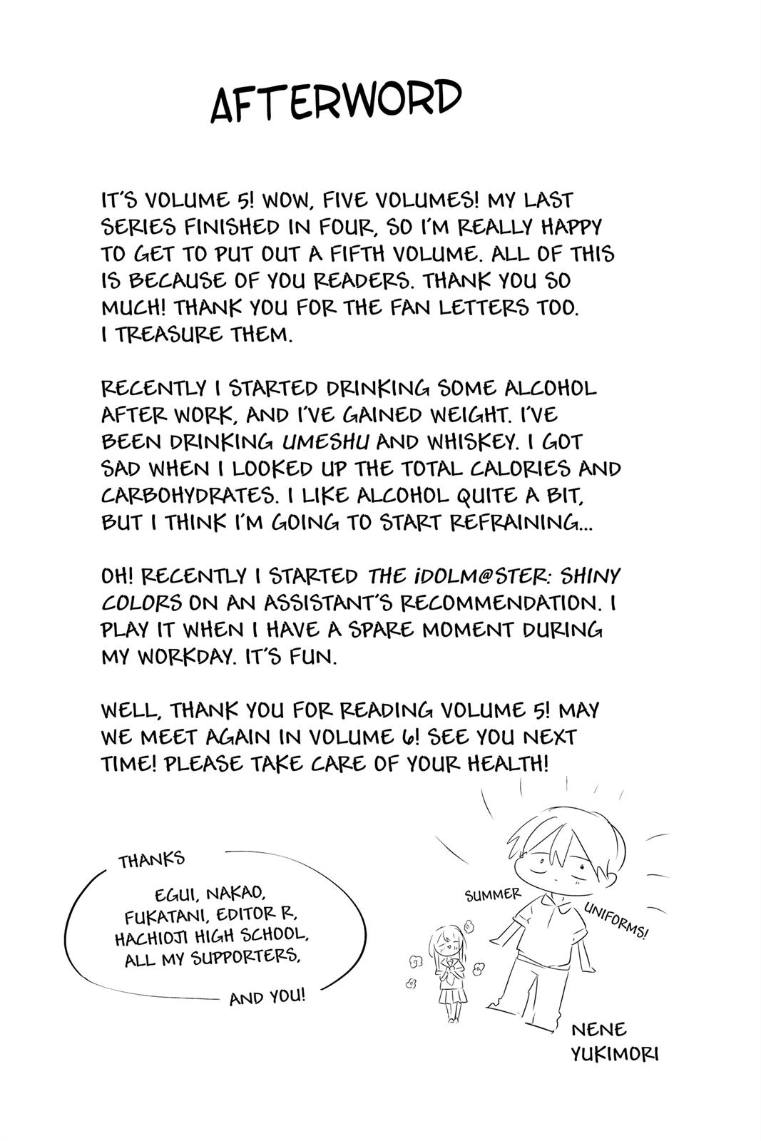 Kubo Won't Let Me Be Invisible Chapter 56.5 - Page 7