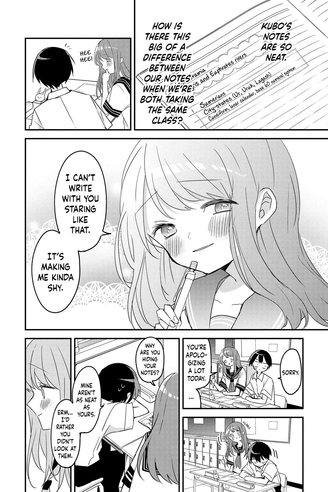 Kubo Won't Let Me Be Invisible Chapter 61 - Page 7