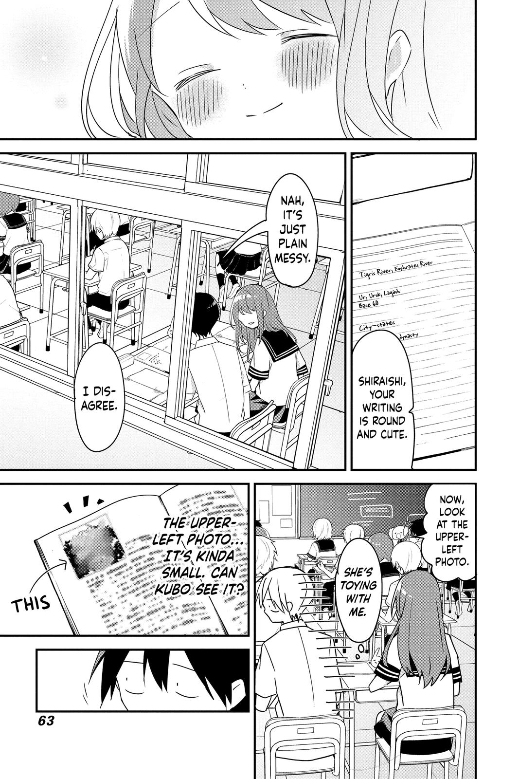 Kubo Won't Let Me Be Invisible Chapter 61 - Page 9