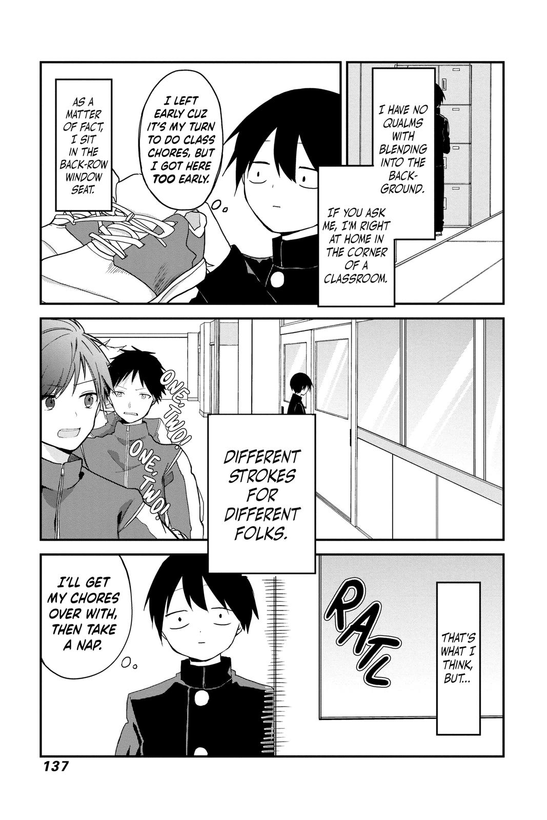 Kubo Won't Let Me Be Invisible Chapter 66.5 - Page 5