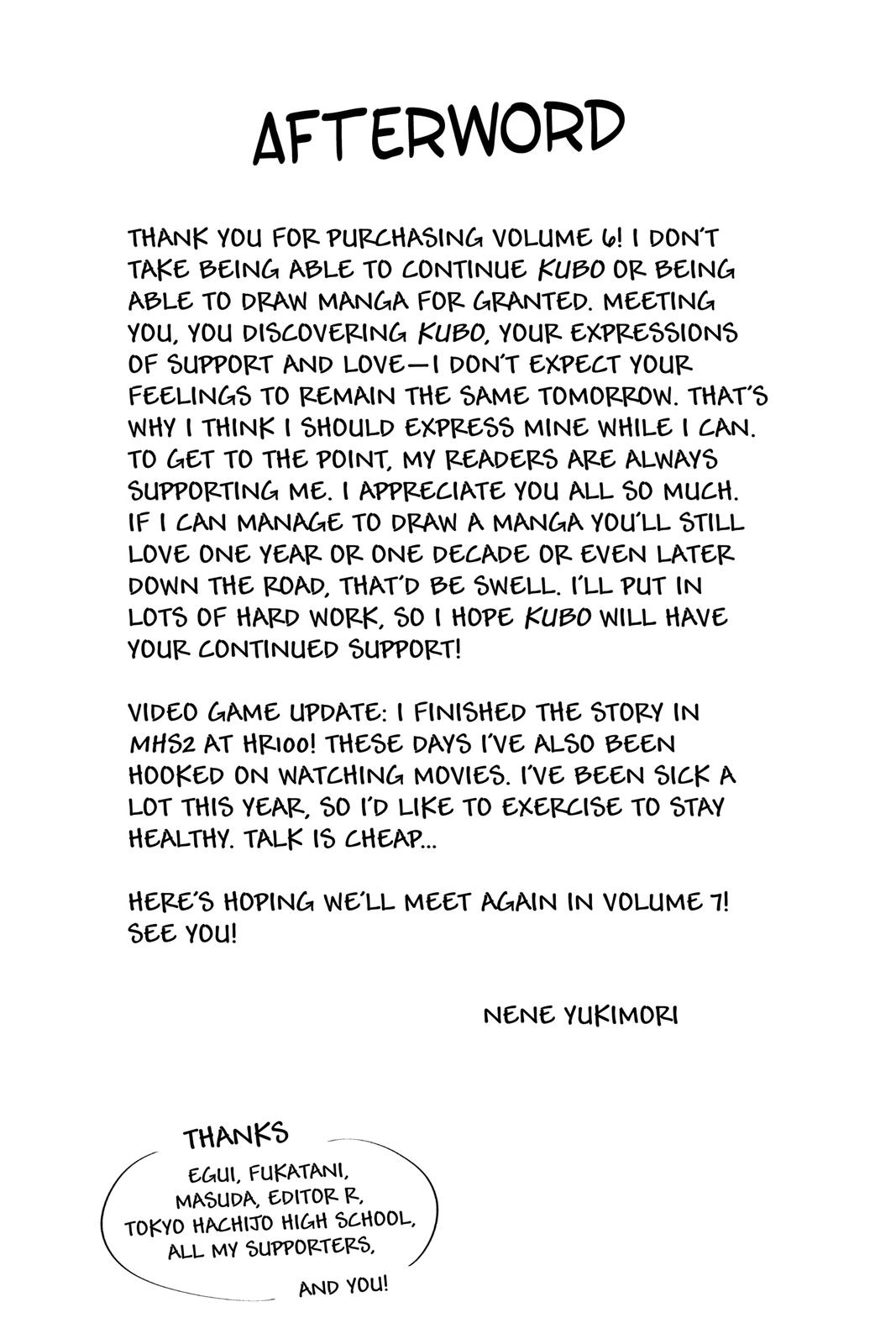 Kubo Won't Let Me Be Invisible Chapter 66.5 - Page 31