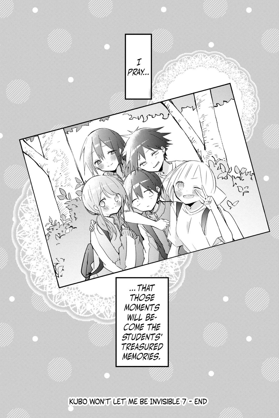 Kubo Won't Let Me Be Invisible Chapter 78 - Page 18