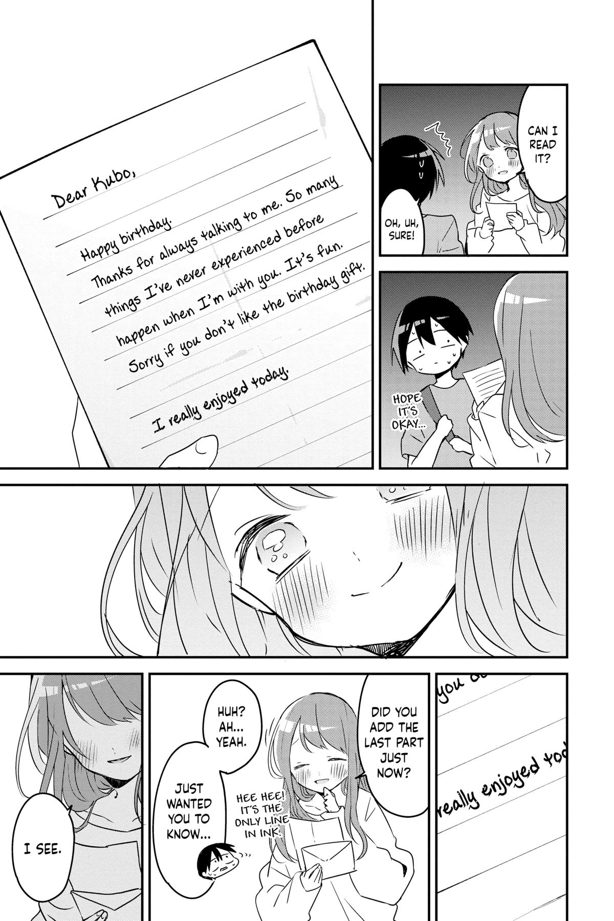 Kubo Won't Let Me Be Invisible Chapter 94 - Page 9