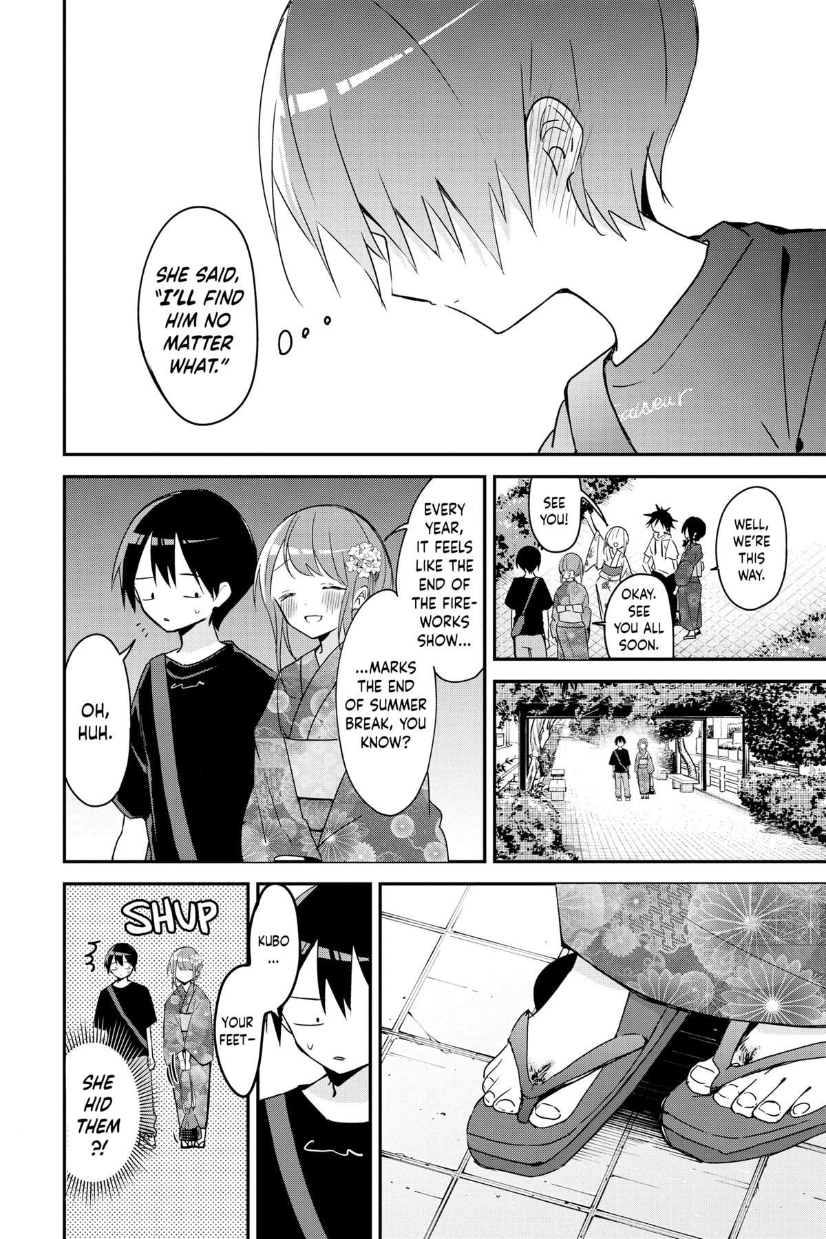 Kubo Won't Let Me Be Invisible Chapter 101 - Page 4