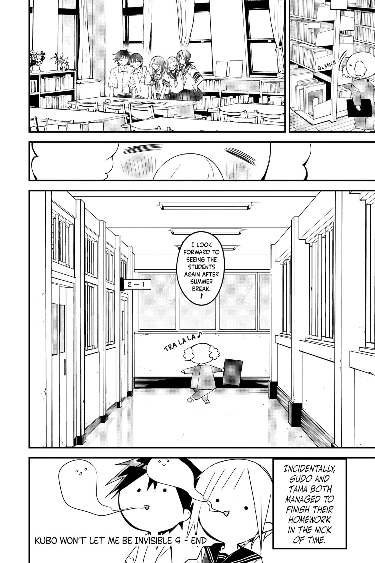 Kubo Won't Let Me Be Invisible Chapter 102 - Page 12