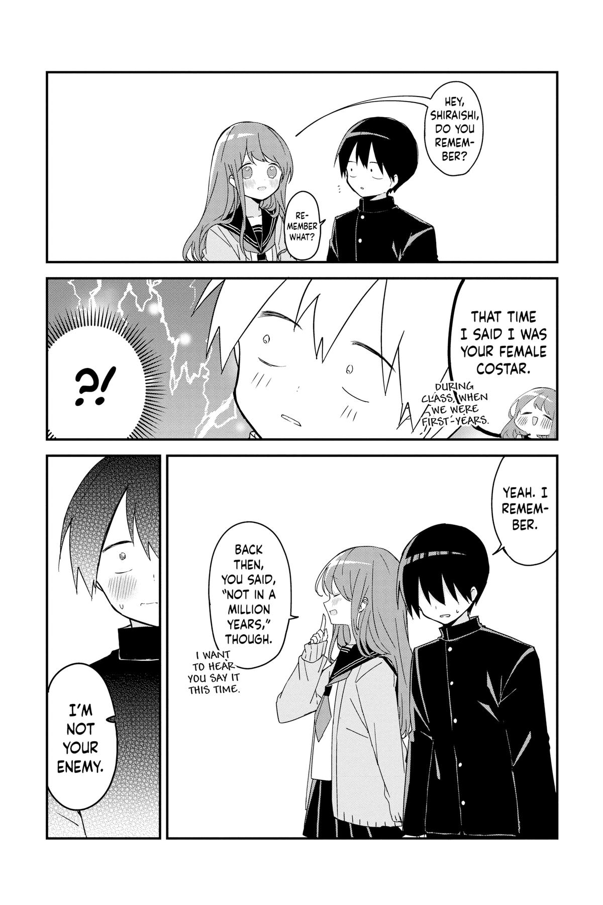 Kubo Won't Let Me Be Invisible Chapter 144.5 - Page 8