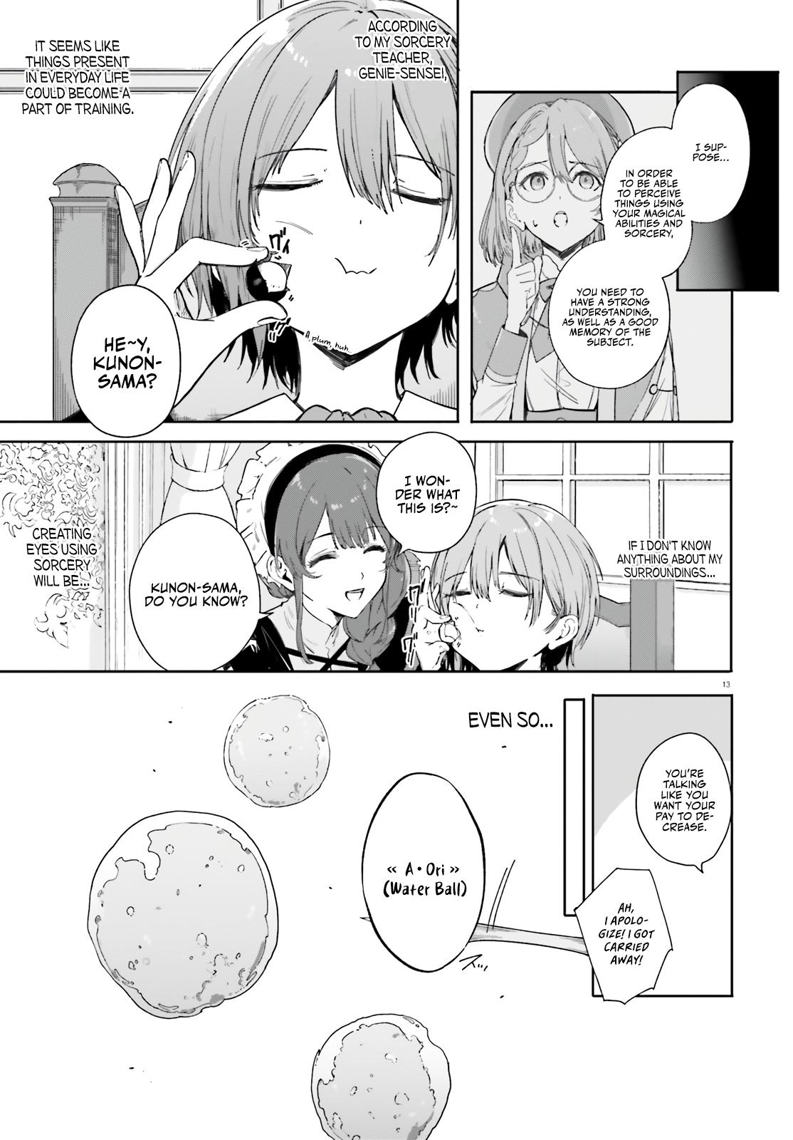 Kunon The Sorcerer Can See Through Chapter 1 - Page 12