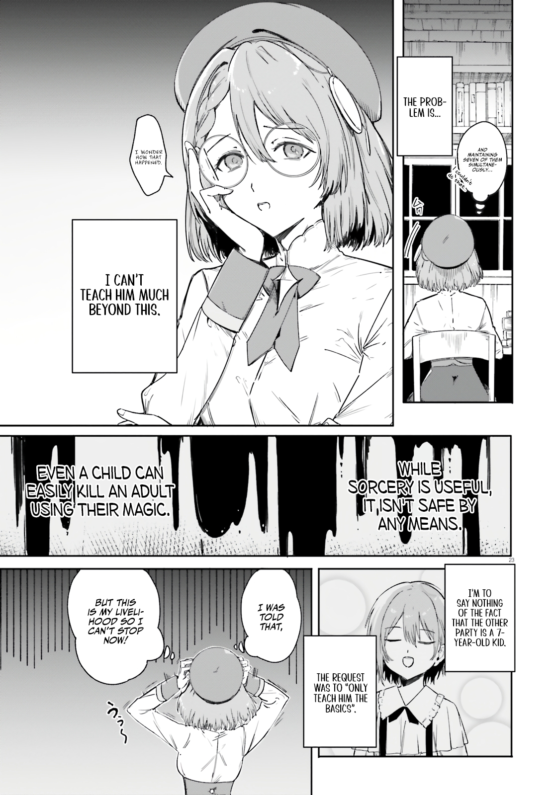 Kunon The Sorcerer Can See Through Chapter 1 - Page 22