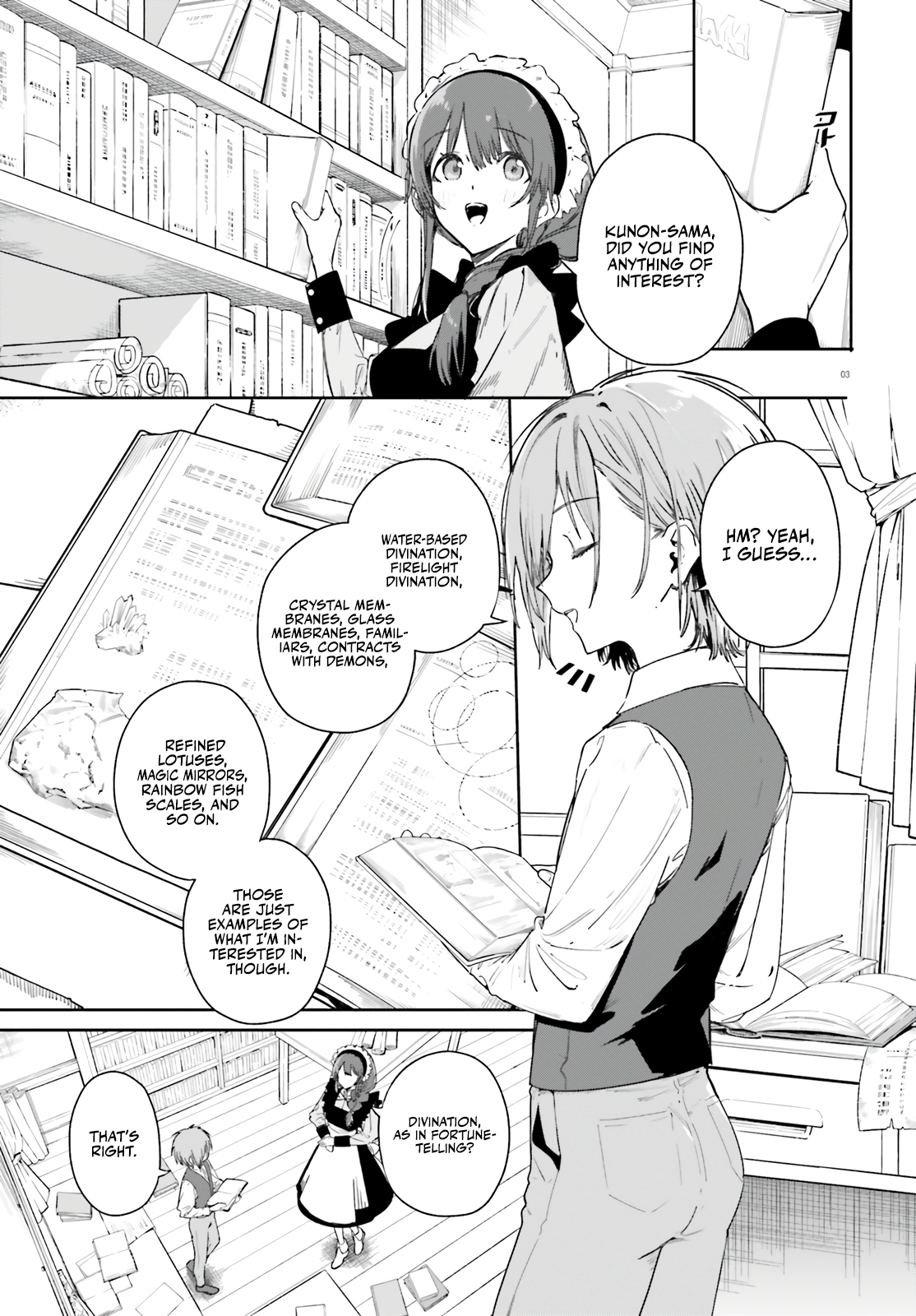 Kunon The Sorcerer Can See Through Chapter 3 - Page 4