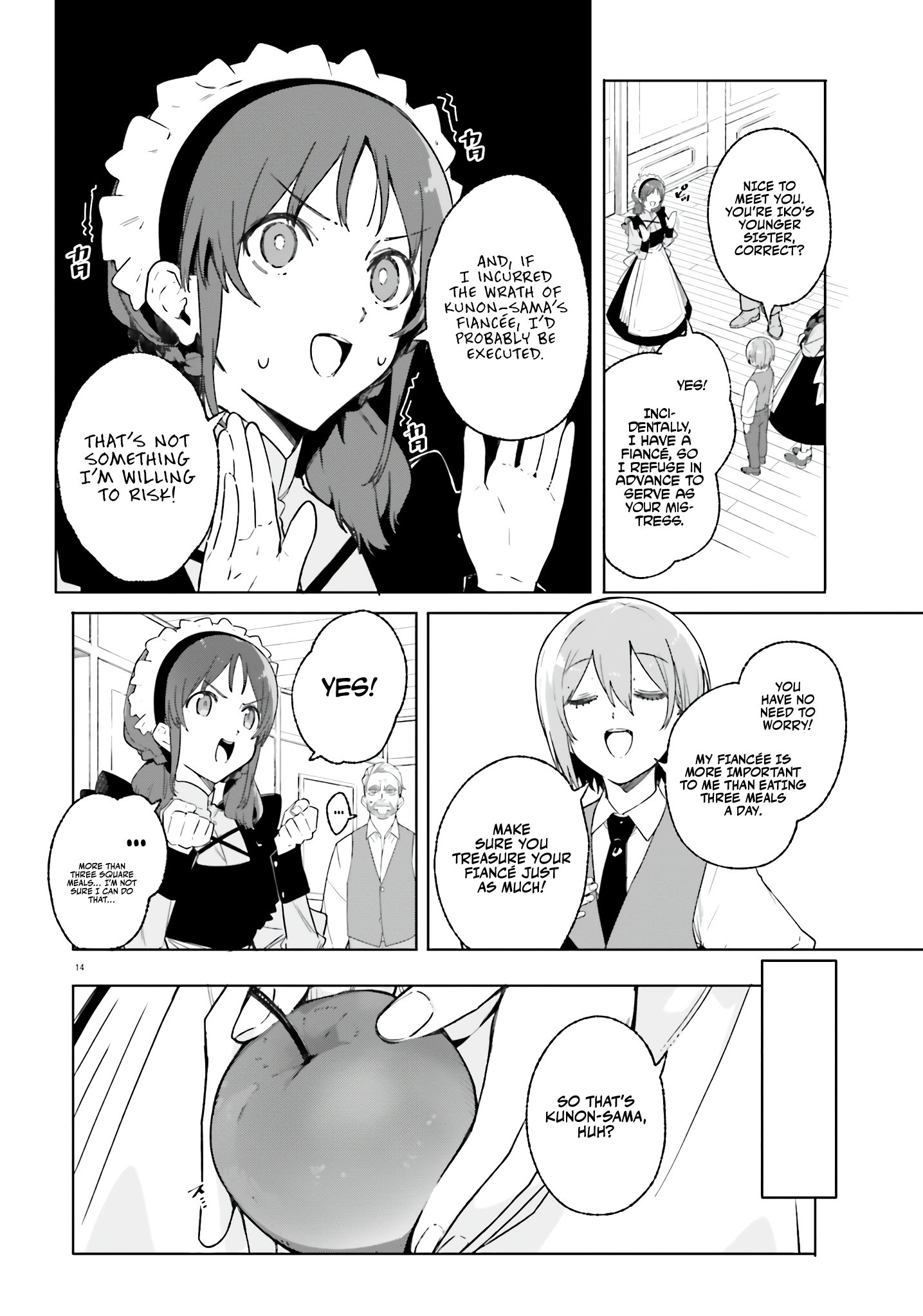 Kunon The Sorcerer Can See Through Chapter 14 - Page 14