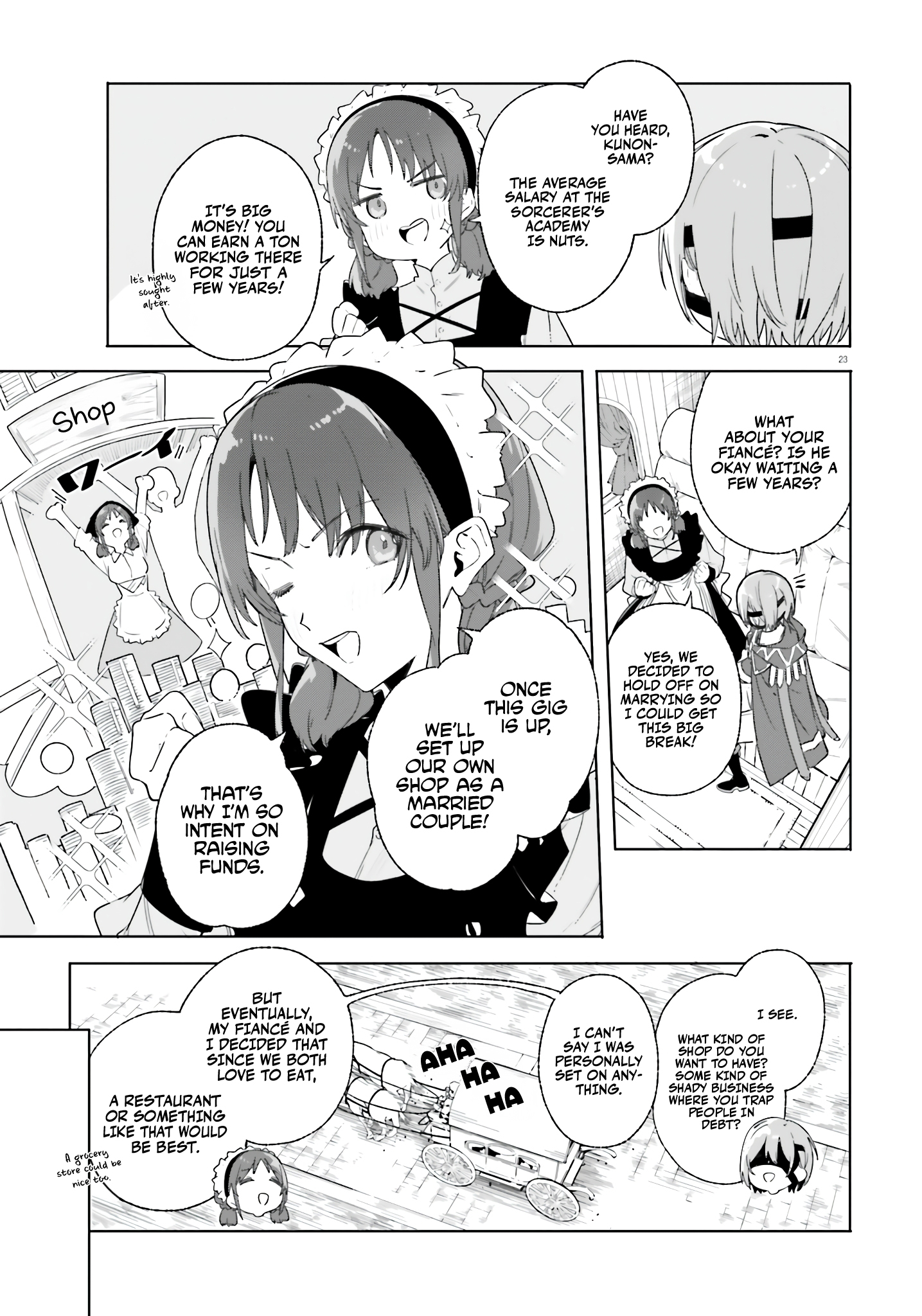 Kunon The Sorcerer Can See Through Chapter 14 - Page 23