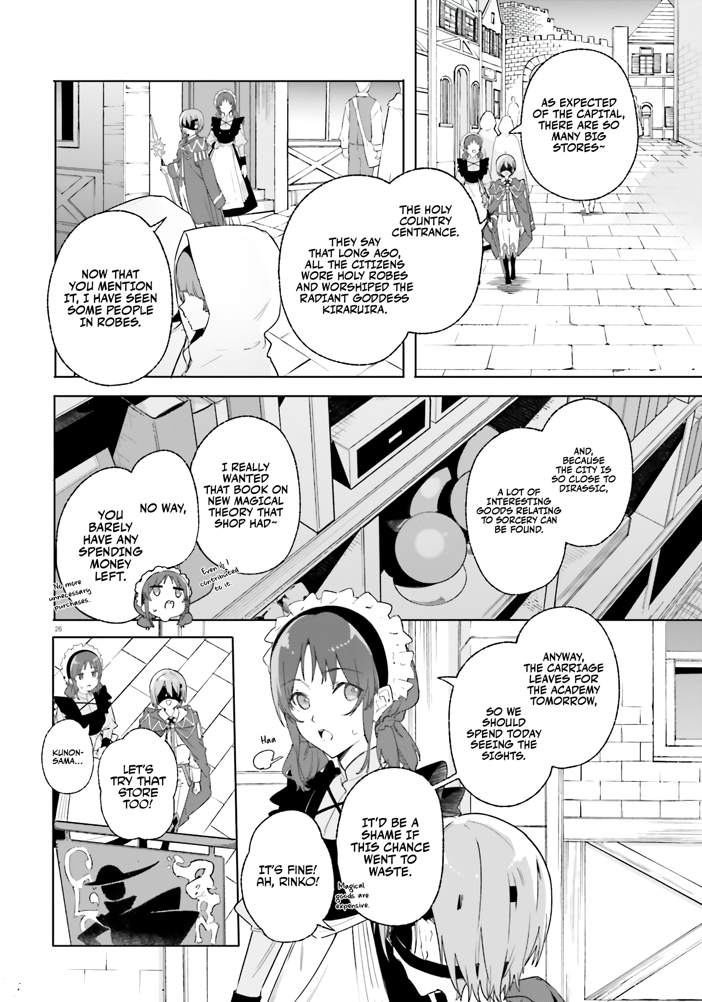 Kunon The Sorcerer Can See Through Chapter 14 - Page 26