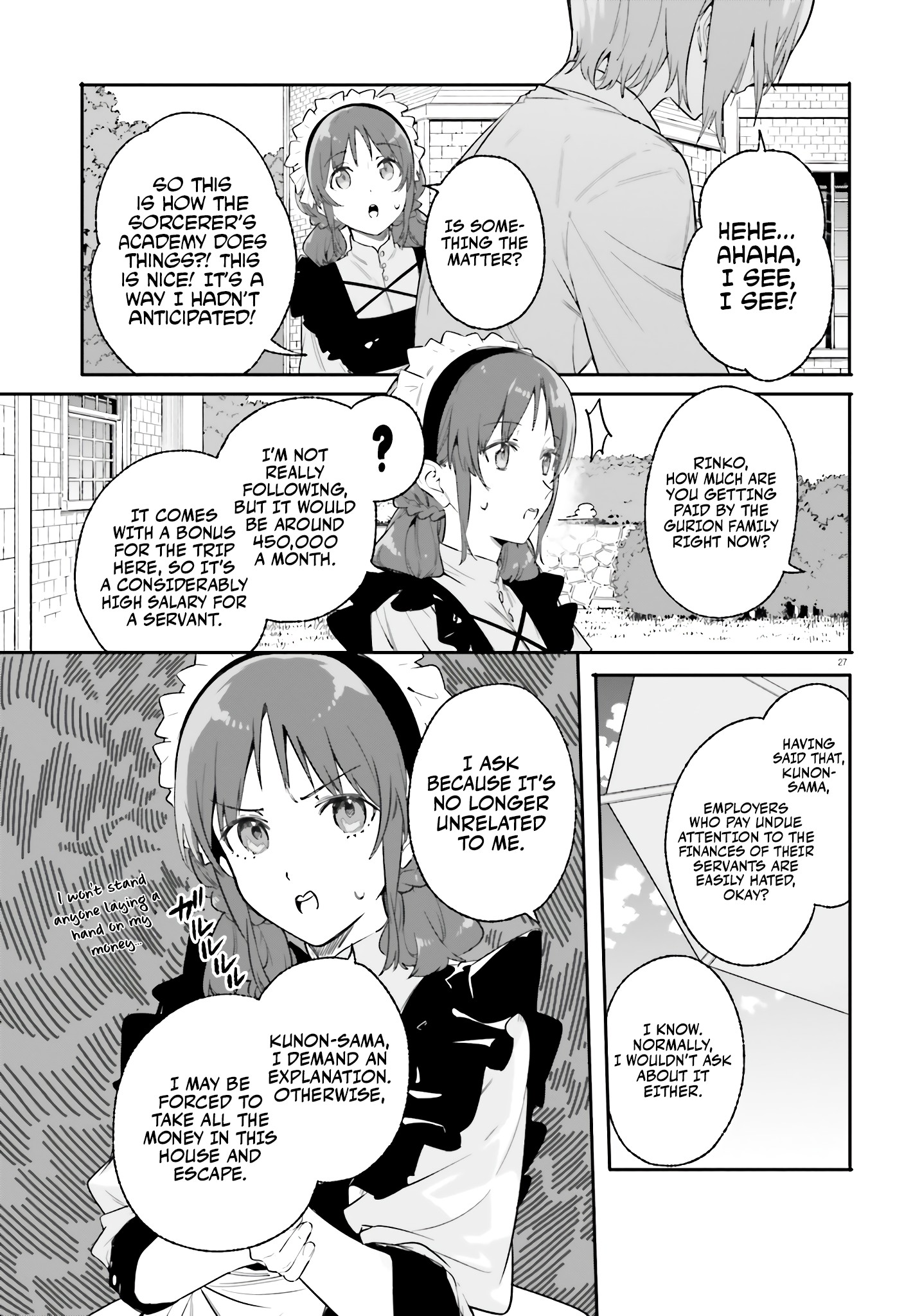 Kunon The Sorcerer Can See Through Chapter 17 - Page 28