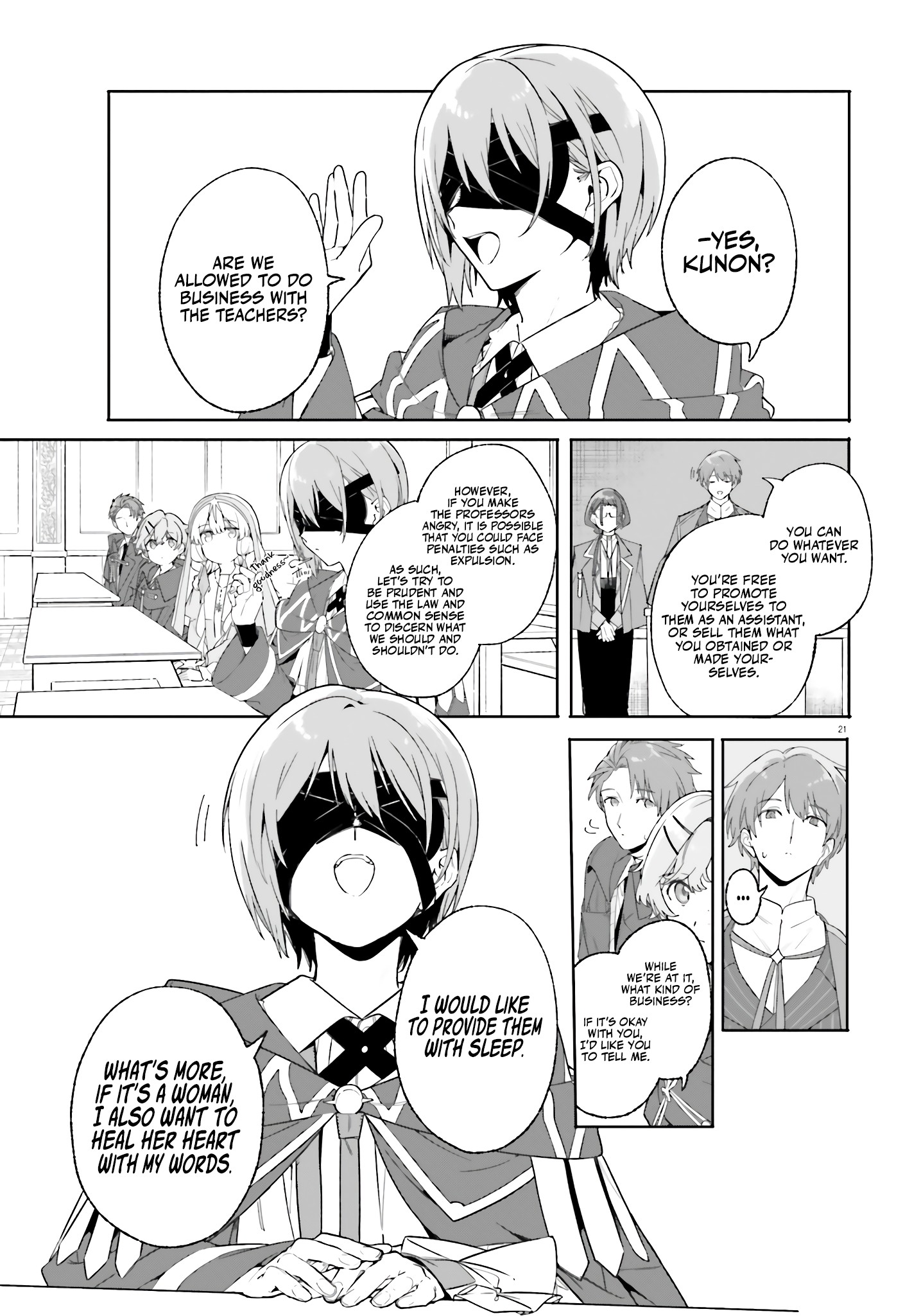 Kunon The Sorcerer Can See Through Chapter 18 - Page 22