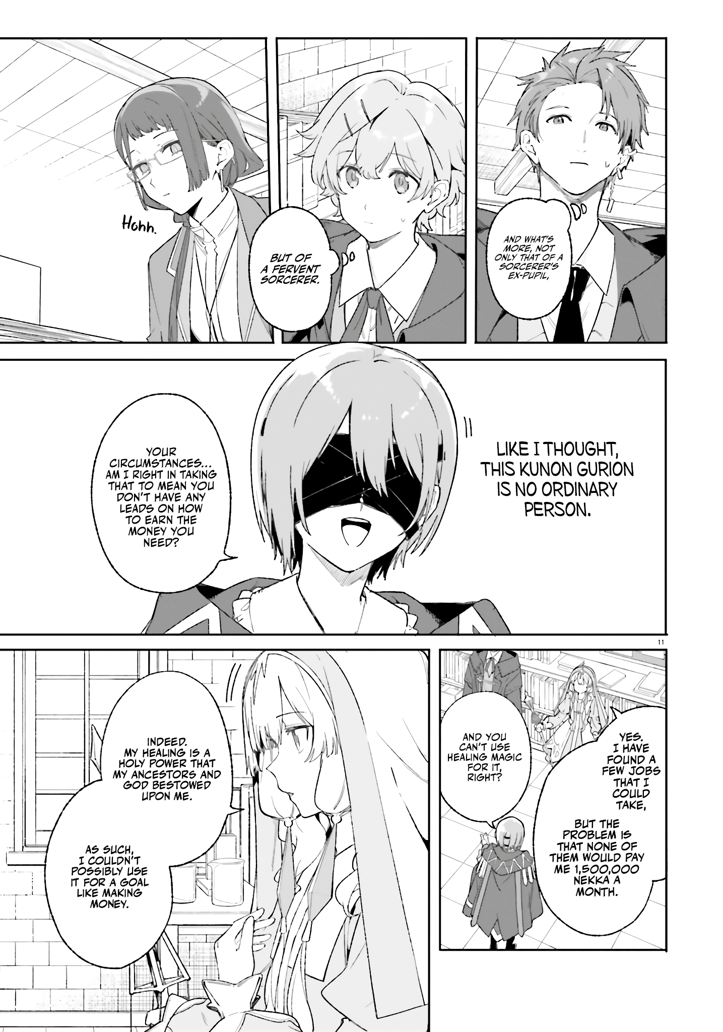 Kunon The Sorcerer Can See Through Chapter 19 - Page 12
