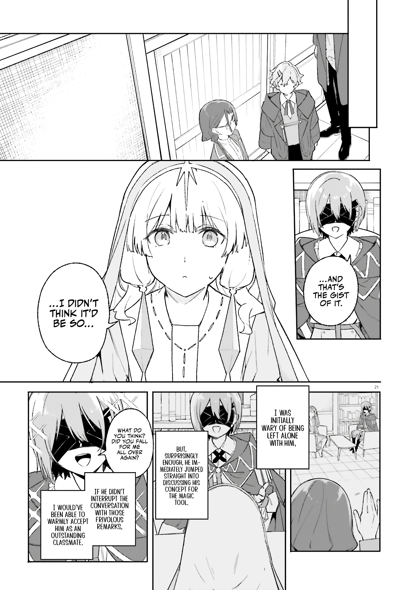 Kunon The Sorcerer Can See Through Chapter 19 - Page 22